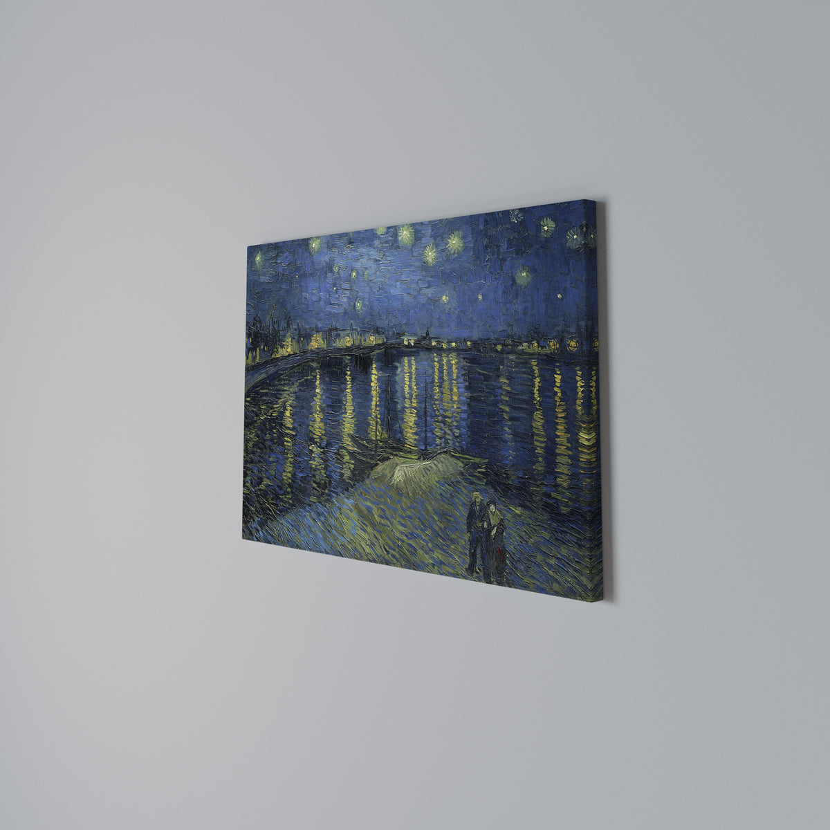 STARRY NIGHT OVER THE RHONE Stampa su tela orizzontale
