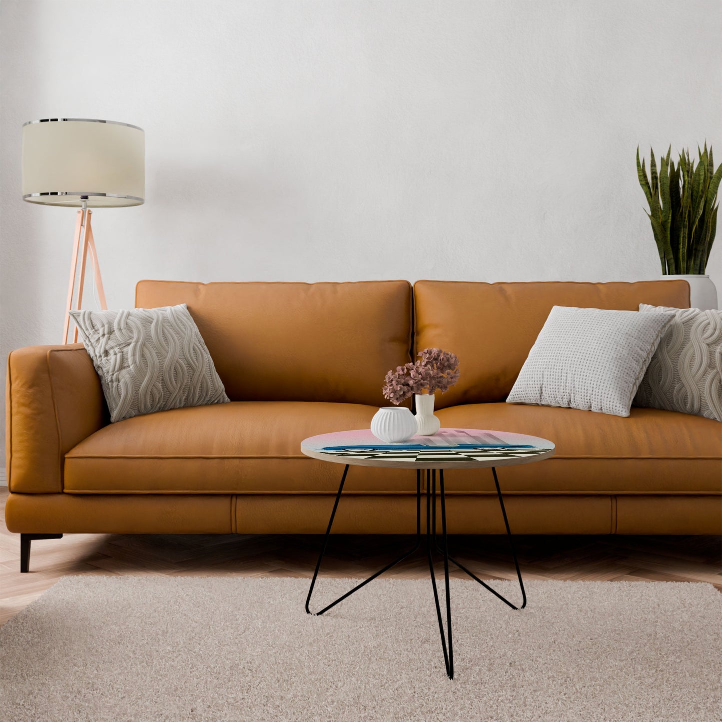 BLUE ROADSTER Large Coffee Table