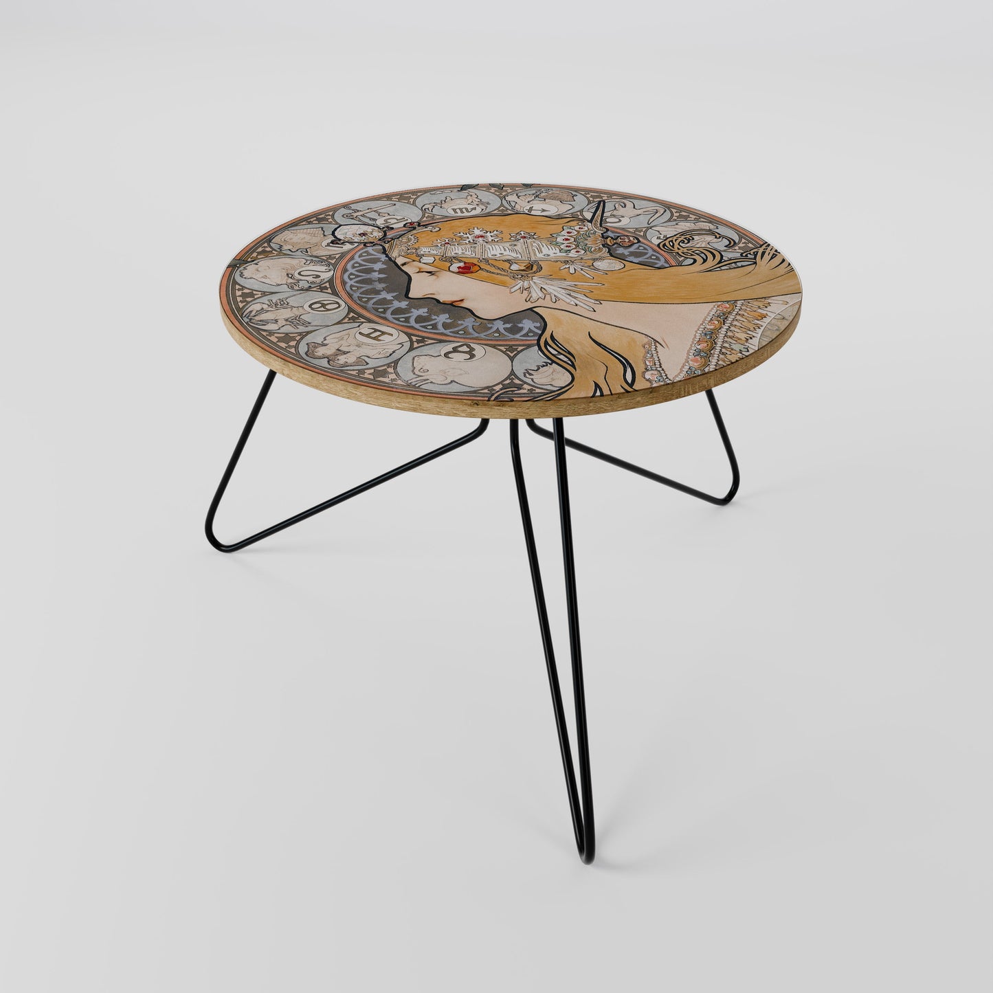 Tavolino ZODIAQUE O LA PLUME 60