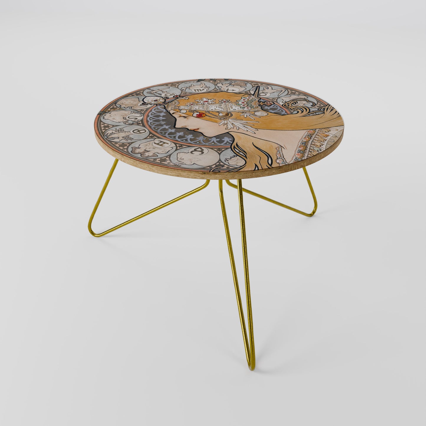 Tavolino ZODIAQUE O LA PLUME 60