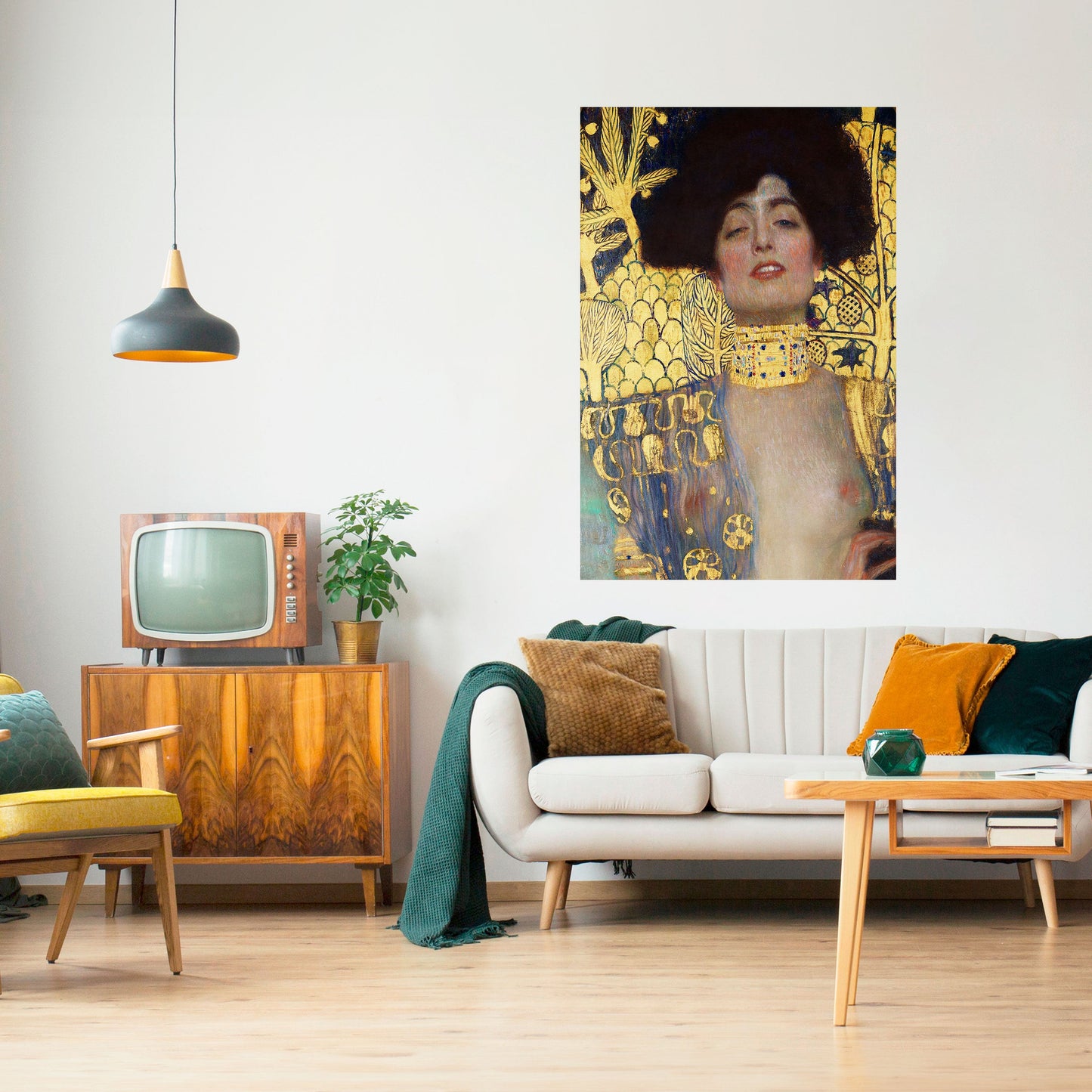 Poster verticale staccabile e attaccabile GIUDITTA E OLOFERNE