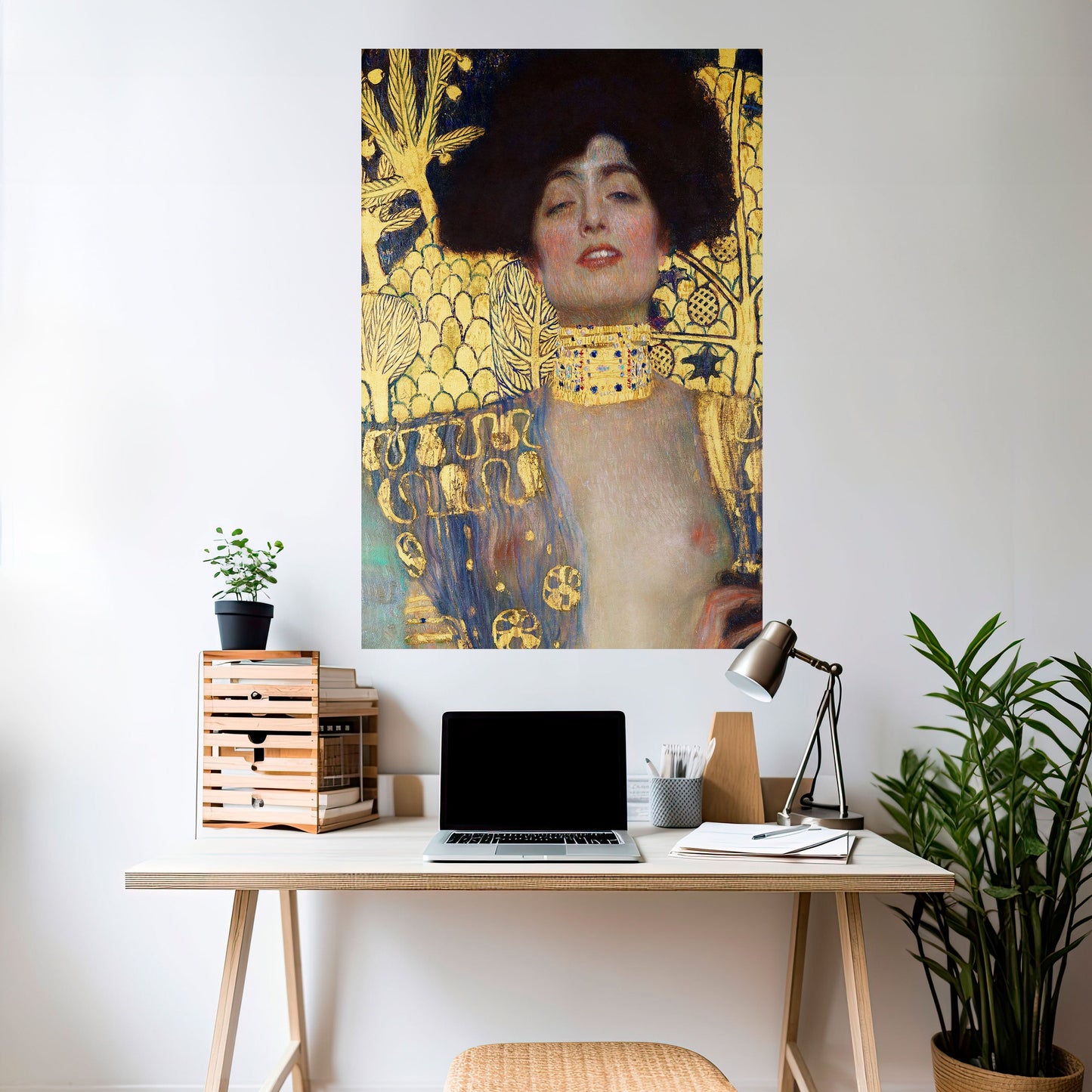 Poster verticale staccabile e attaccabile GIUDITTA E OLOFERNE