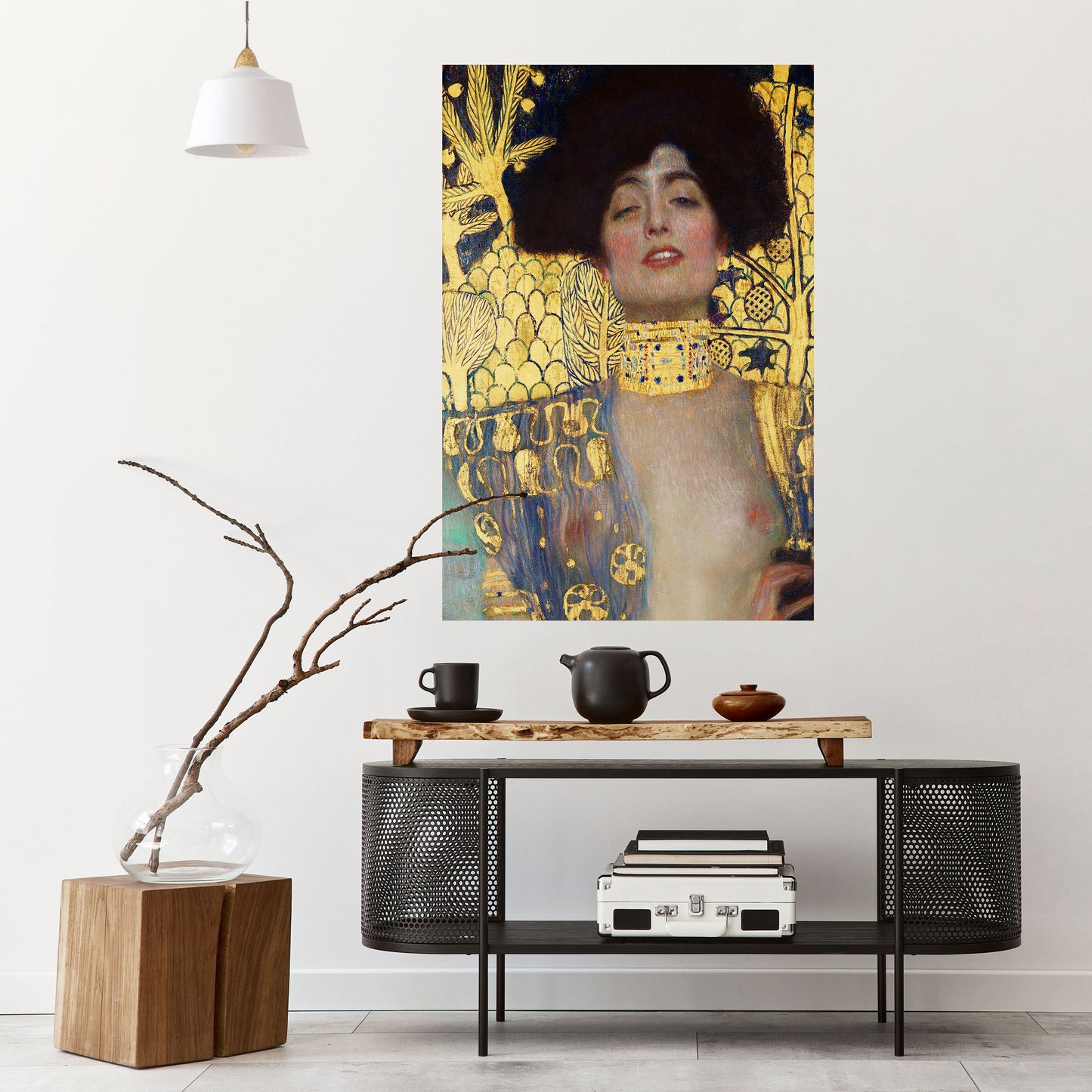 Poster verticale staccabile e attaccabile GIUDITTA E OLOFERNE