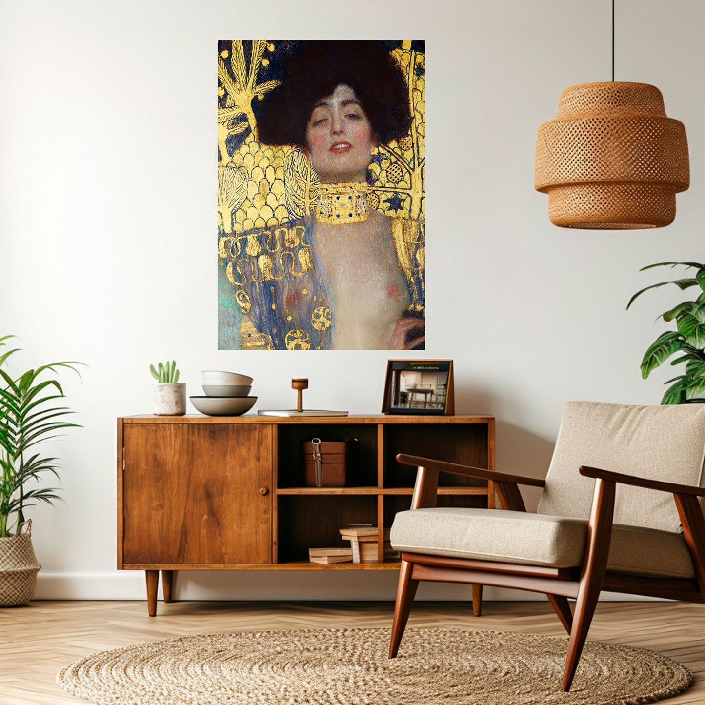 Poster verticale staccabile e attaccabile GIUDITTA E OLOFERNE