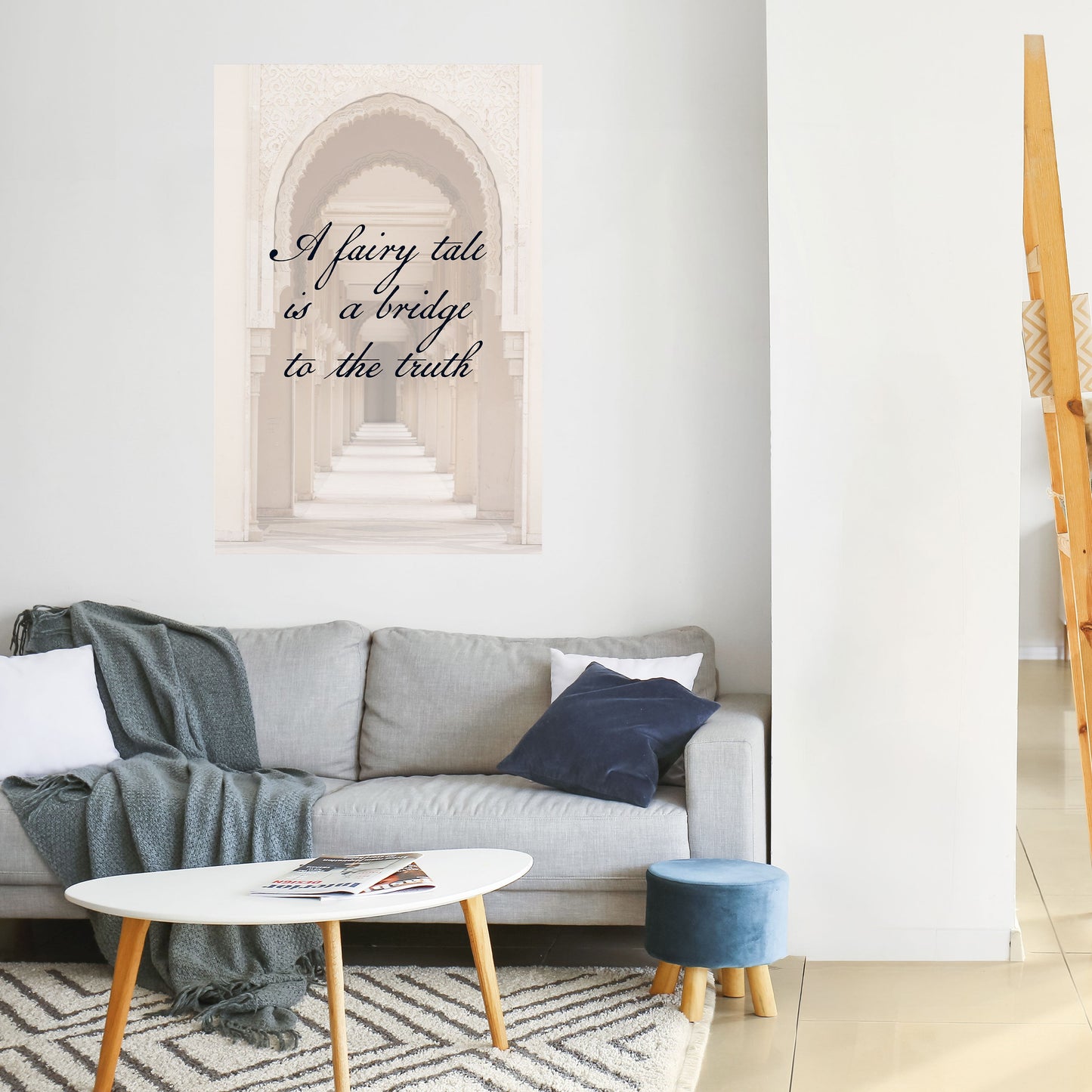 PASSAGGIO DA SOGNO Poster verticale staccabile e attaccabile