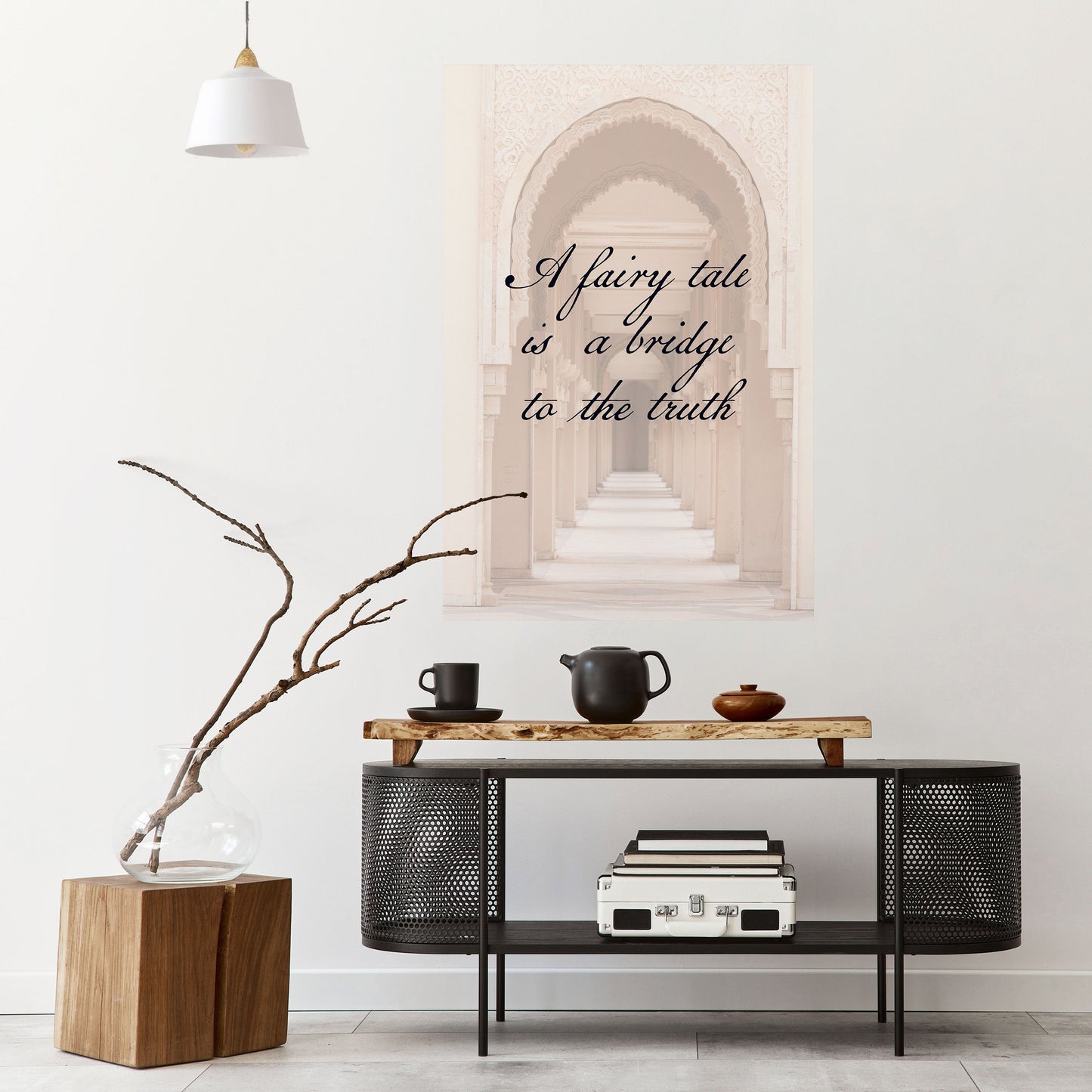 PASSAGGIO DA SOGNO Poster verticale staccabile e attaccabile
