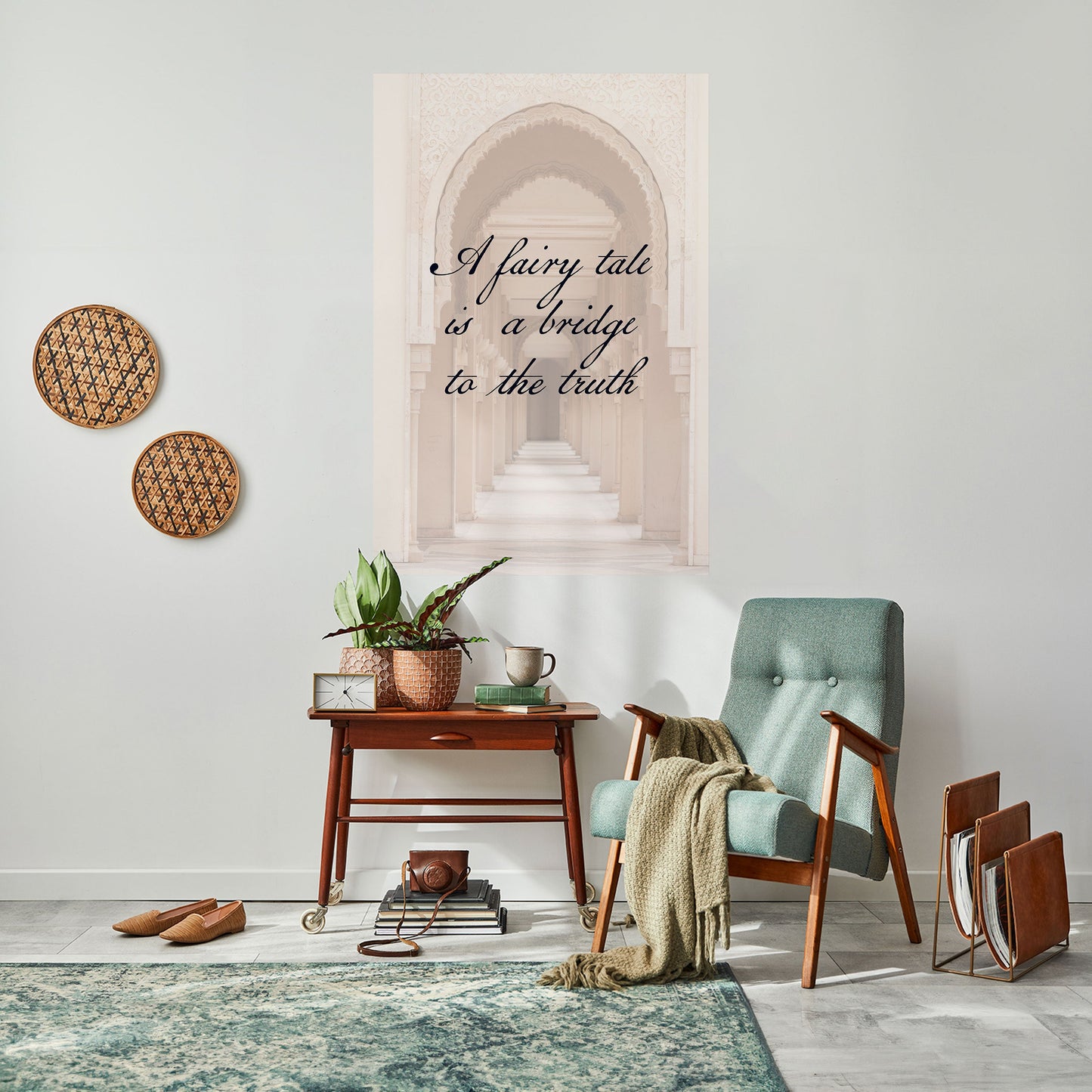 PASSAGGIO DA SOGNO Poster verticale staccabile e attaccabile