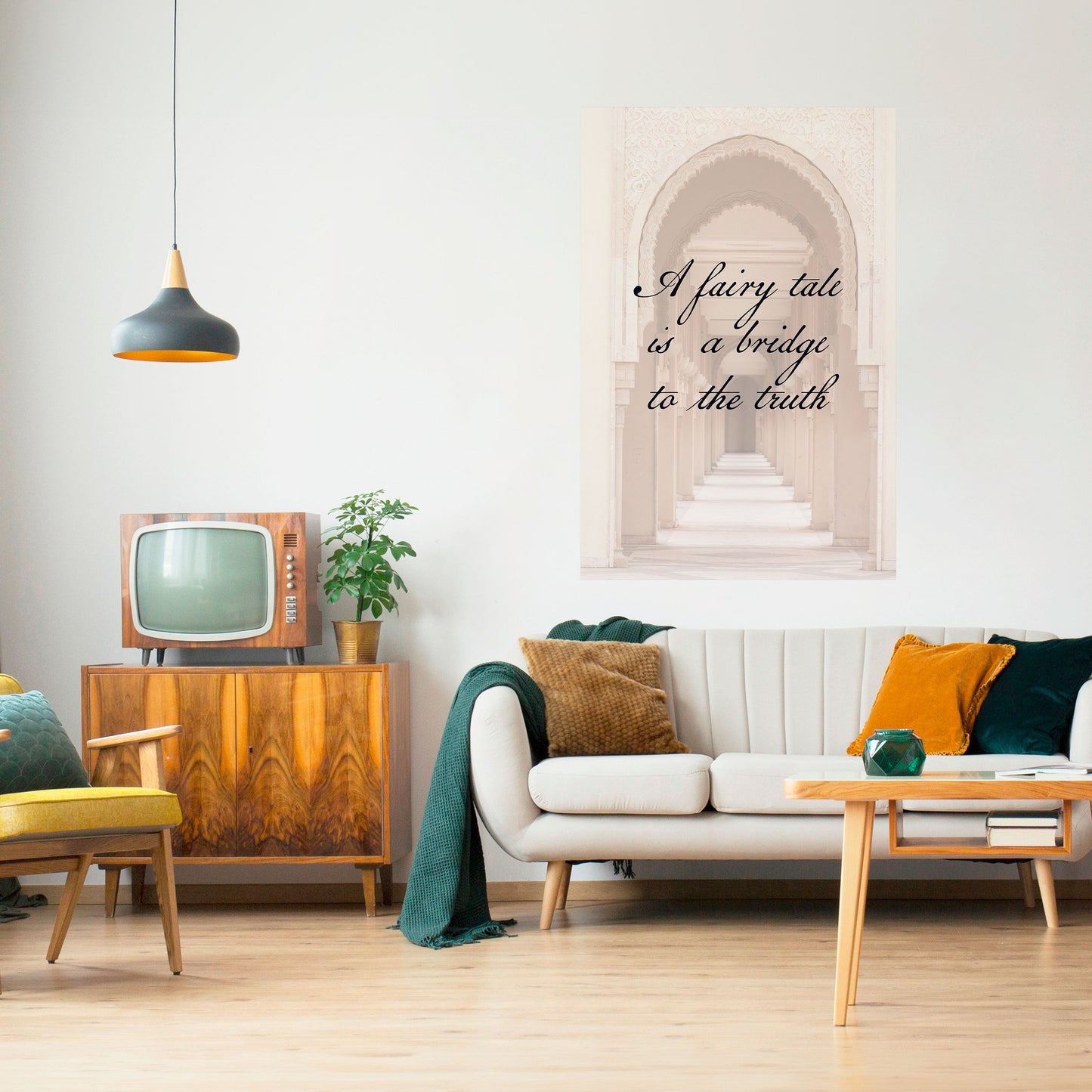 PASSAGGIO DA SOGNO Poster verticale staccabile e attaccabile