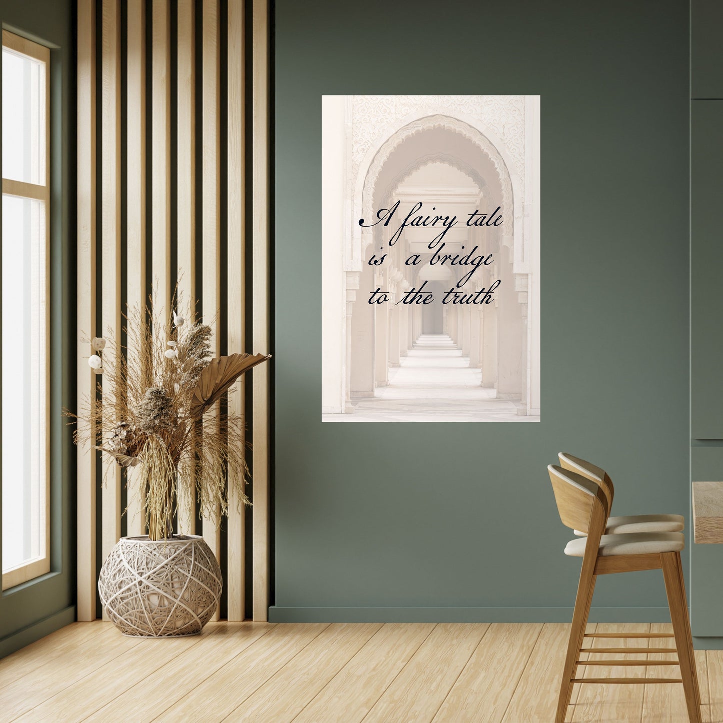 PASSAGGIO DA SOGNO Poster verticale staccabile e attaccabile