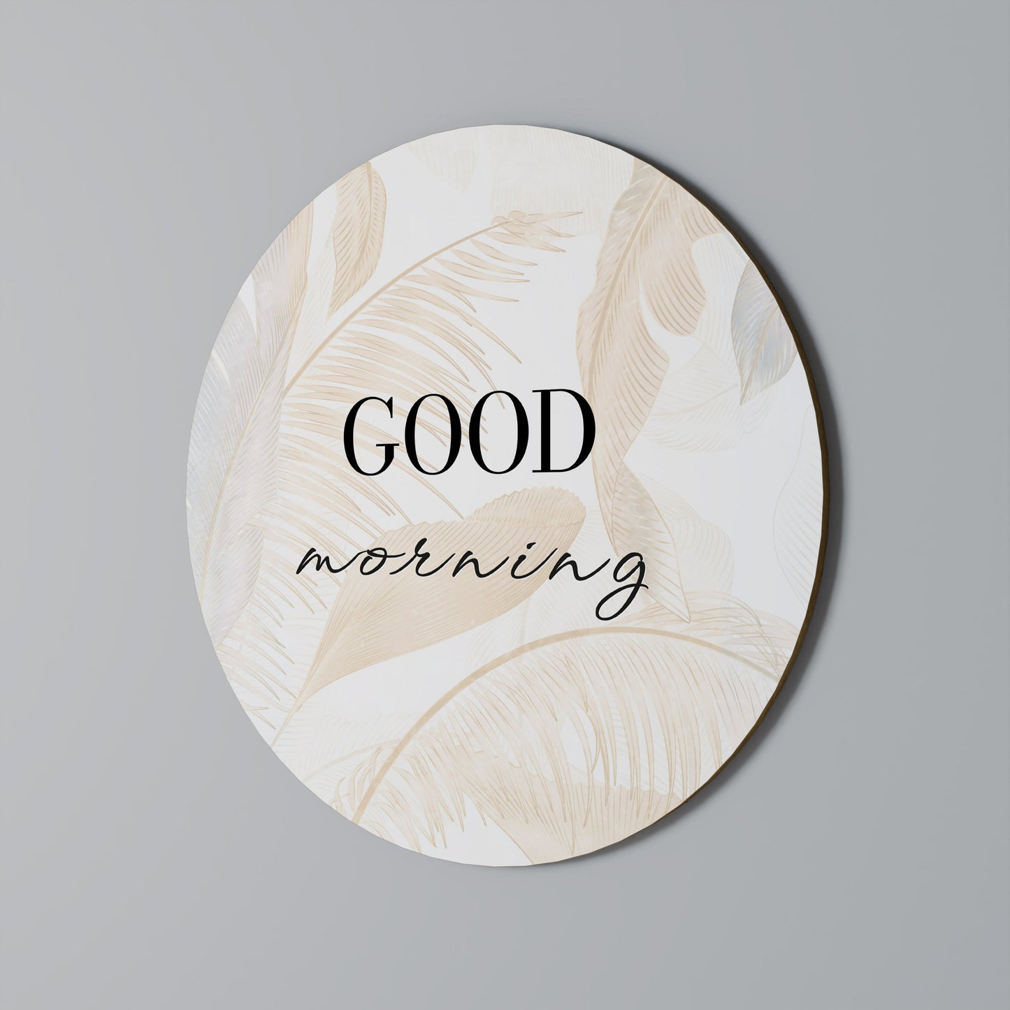 MORNING MIST MAGIC - Decorazione murale rotonda
