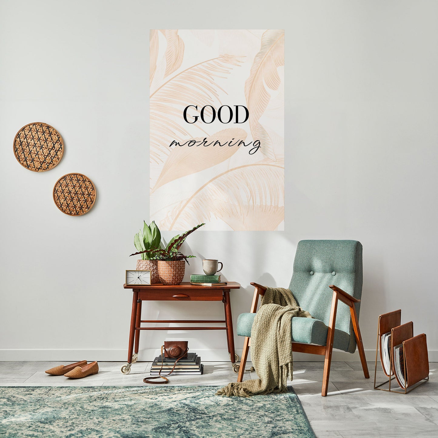 Poster verticale staccabile e attaccabile MORNING MIST MAGIC