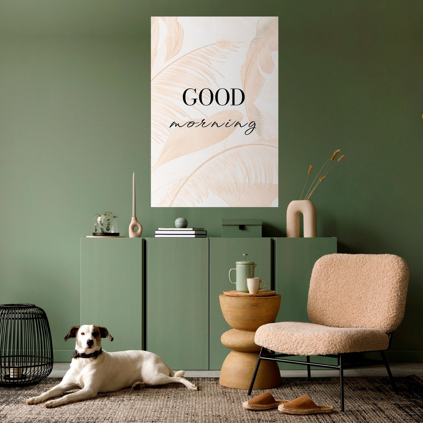 Poster verticale staccabile e attaccabile MORNING MIST MAGIC