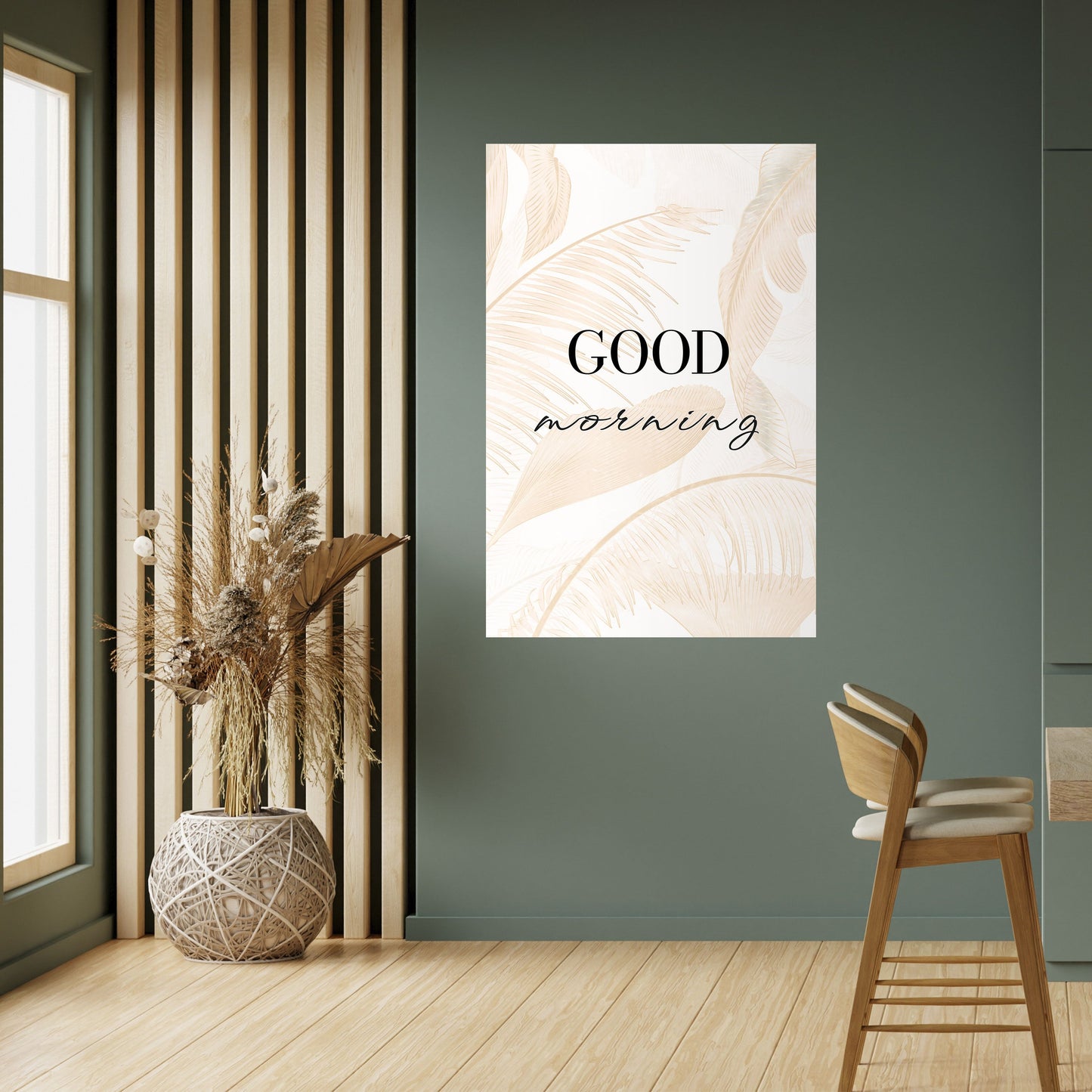 Poster verticale staccabile e attaccabile MORNING MIST MAGIC