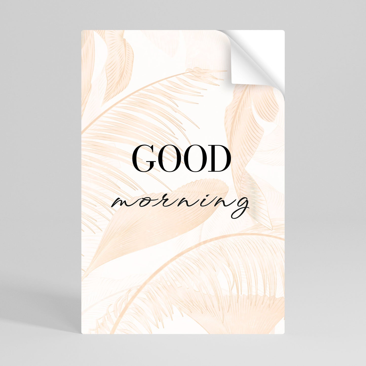 Poster verticale staccabile e attaccabile MORNING MIST MAGIC