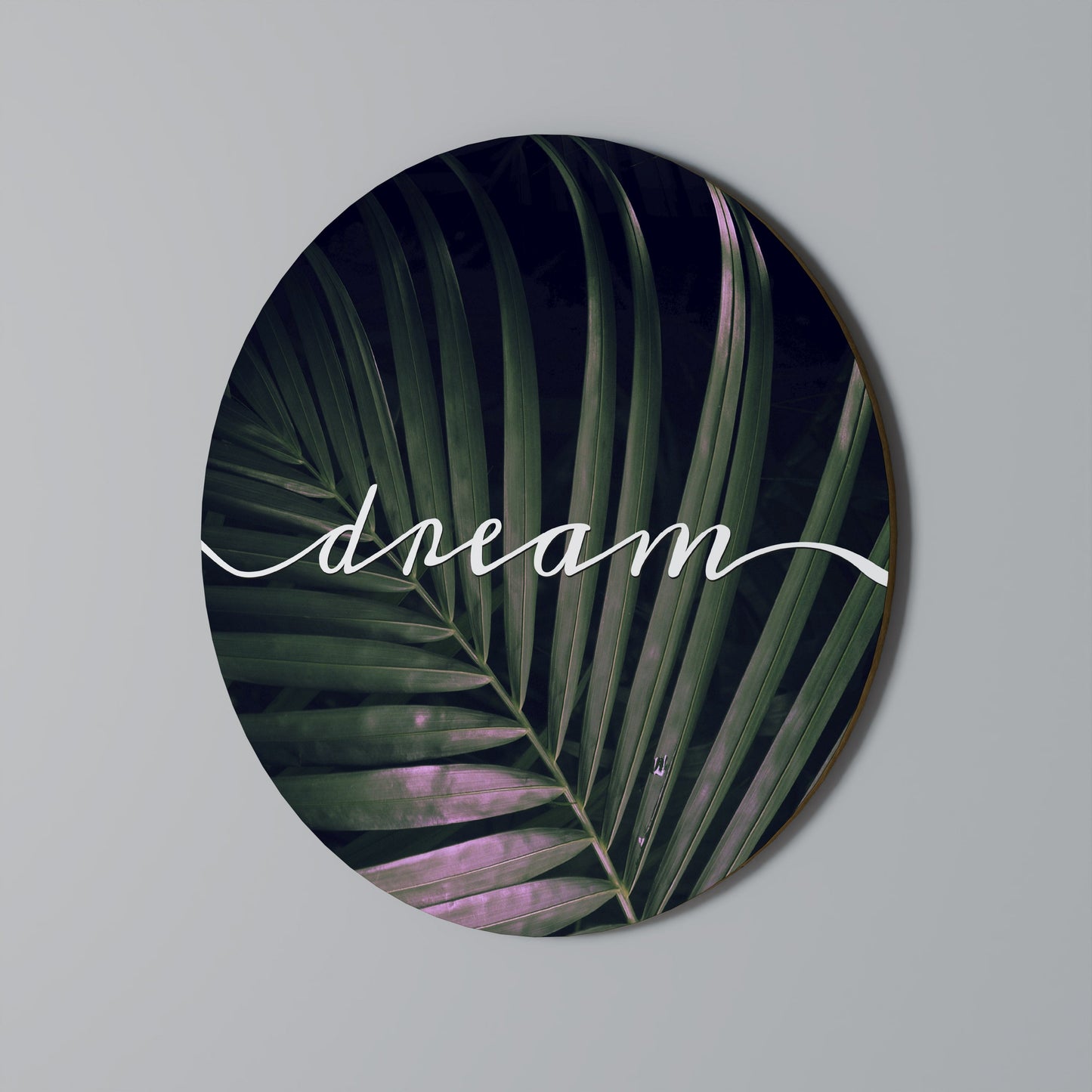 LUSH DREAMSCAPE - Arte murale rotonda