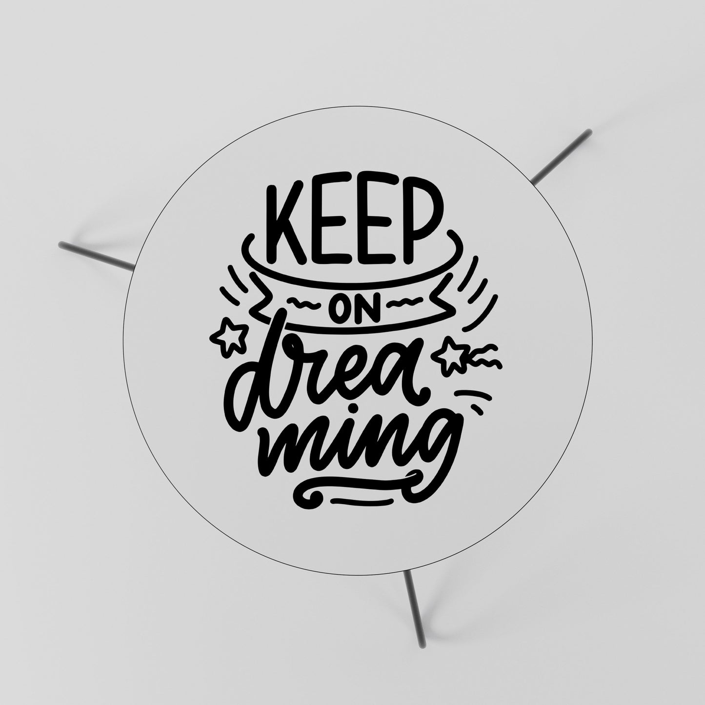 KEEP ON DREAMING Tavolino da caffè 60