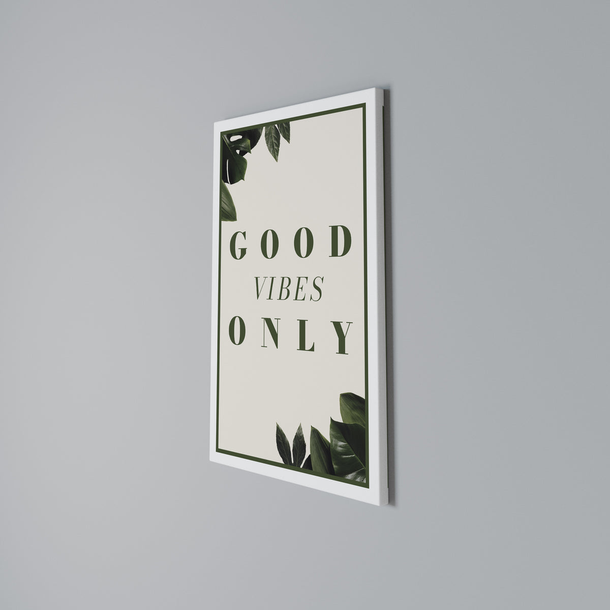 NATURE'S POSITIVE ENERGY Vertical Canvas Print
