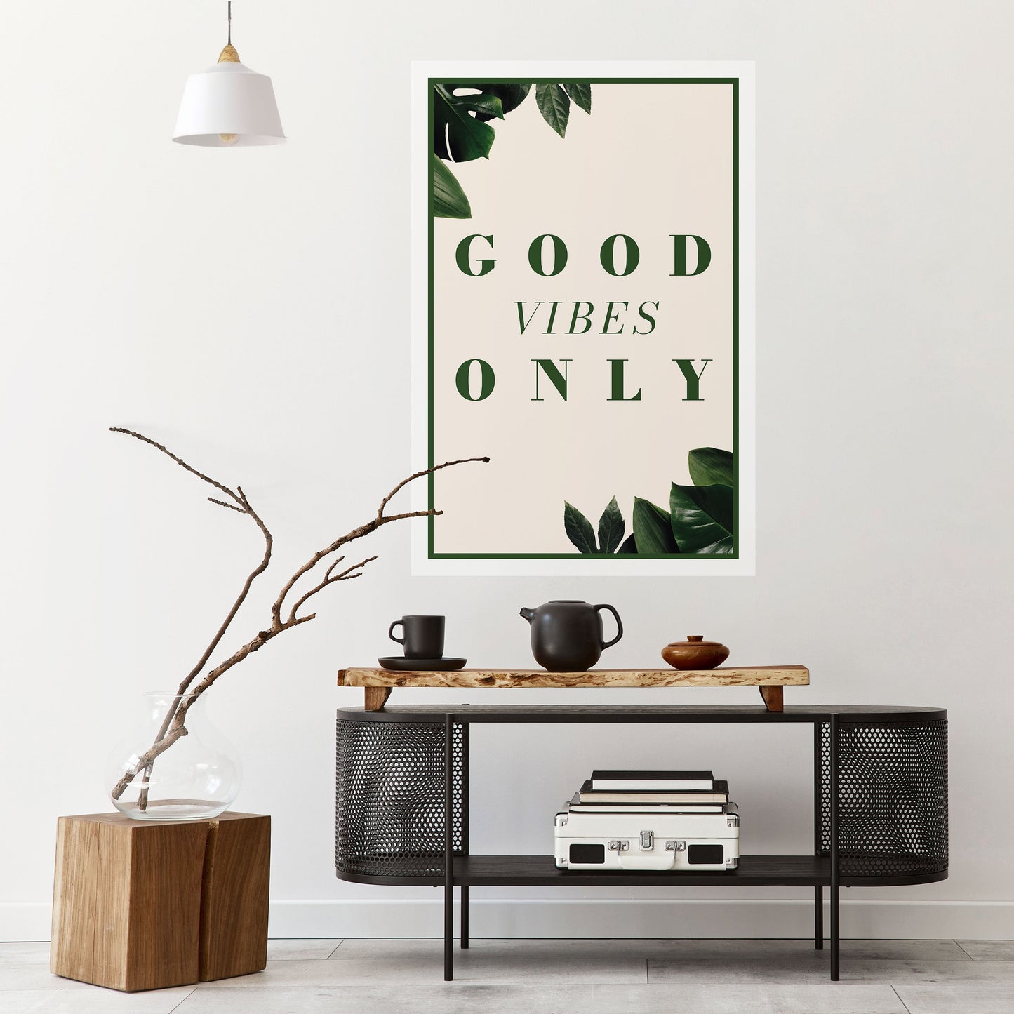 Poster verticale staccabile e attaccabile "ENERGIA POSITIVA DELLA NATURA"