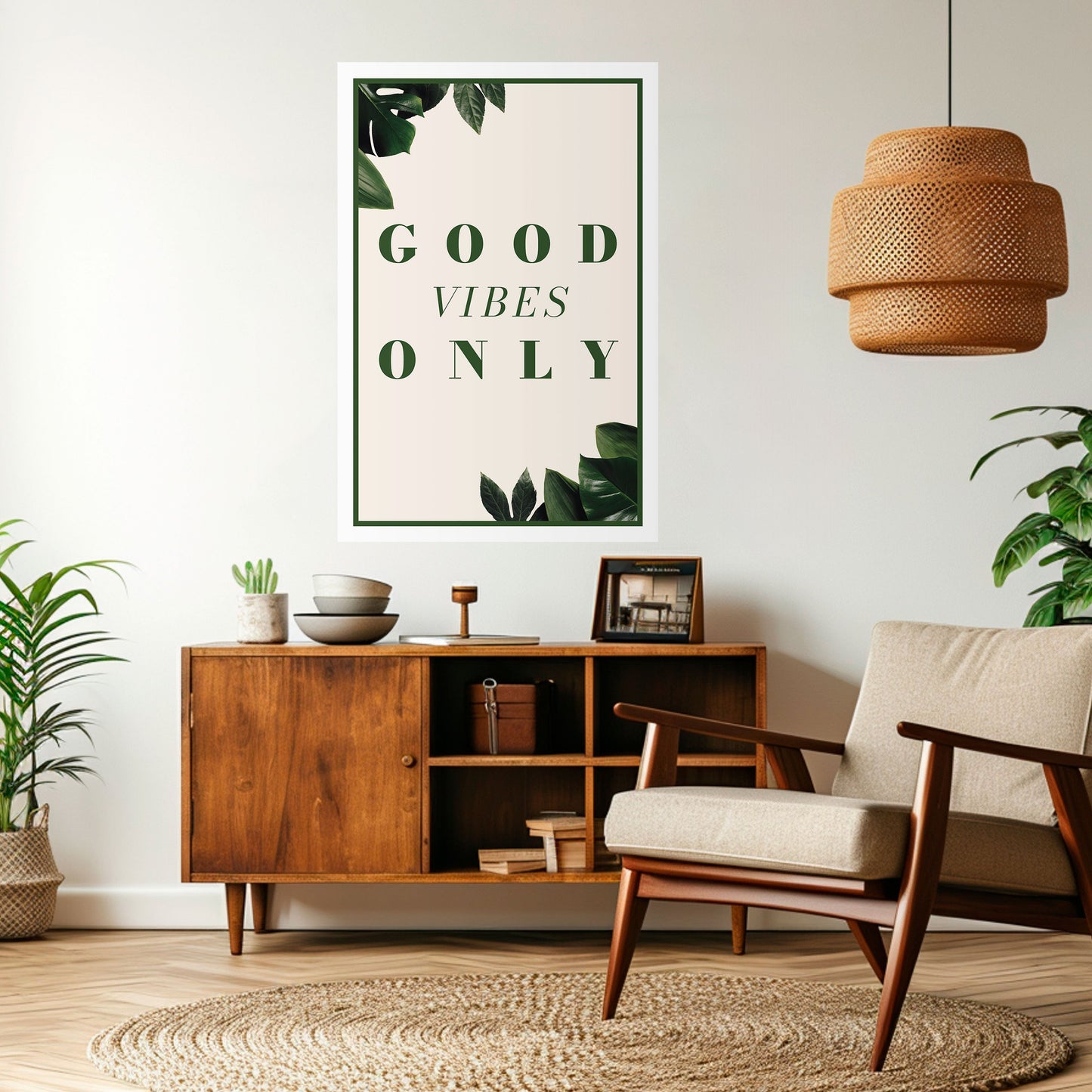 Poster verticale staccabile e attaccabile "ENERGIA POSITIVA DELLA NATURA"