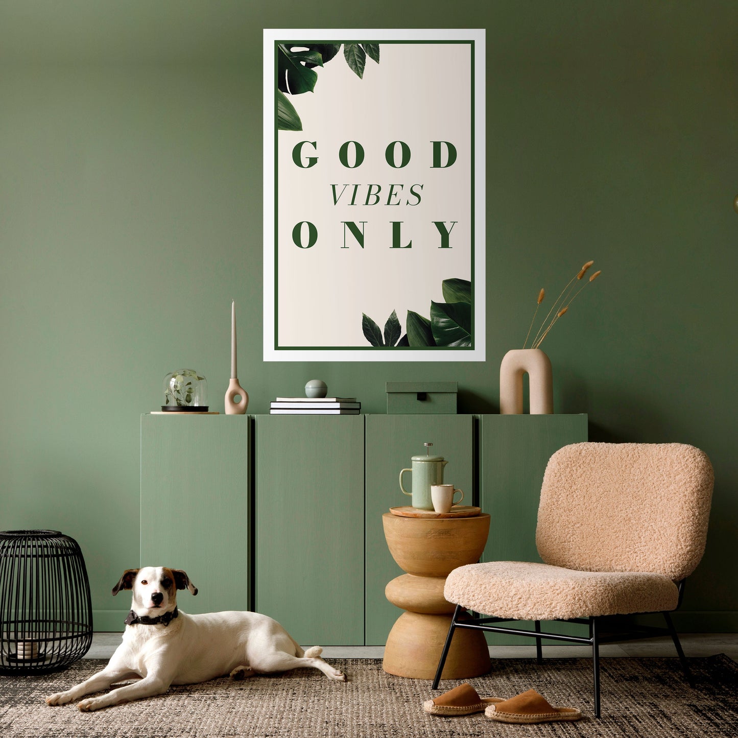 Poster verticale staccabile e attaccabile "ENERGIA POSITIVA DELLA NATURA"