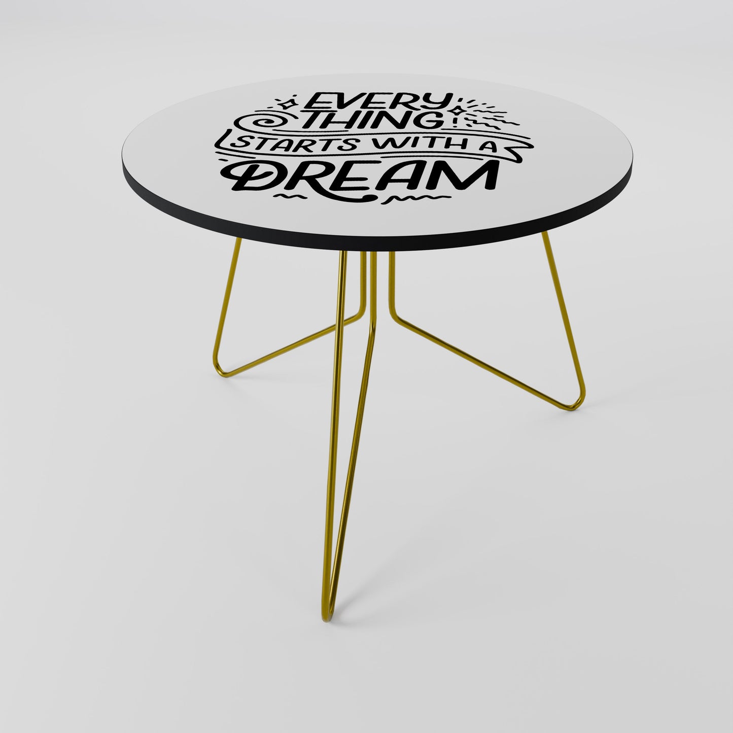 TUTTO INIZIA CON UN SOGNO Tavolino da caffè 69