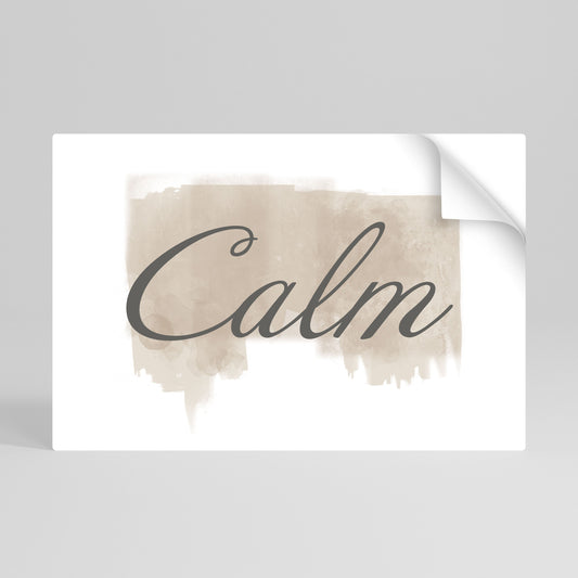 LA QUIETE NELL'ARTE Poster orizzontale staccabile e attaccabile