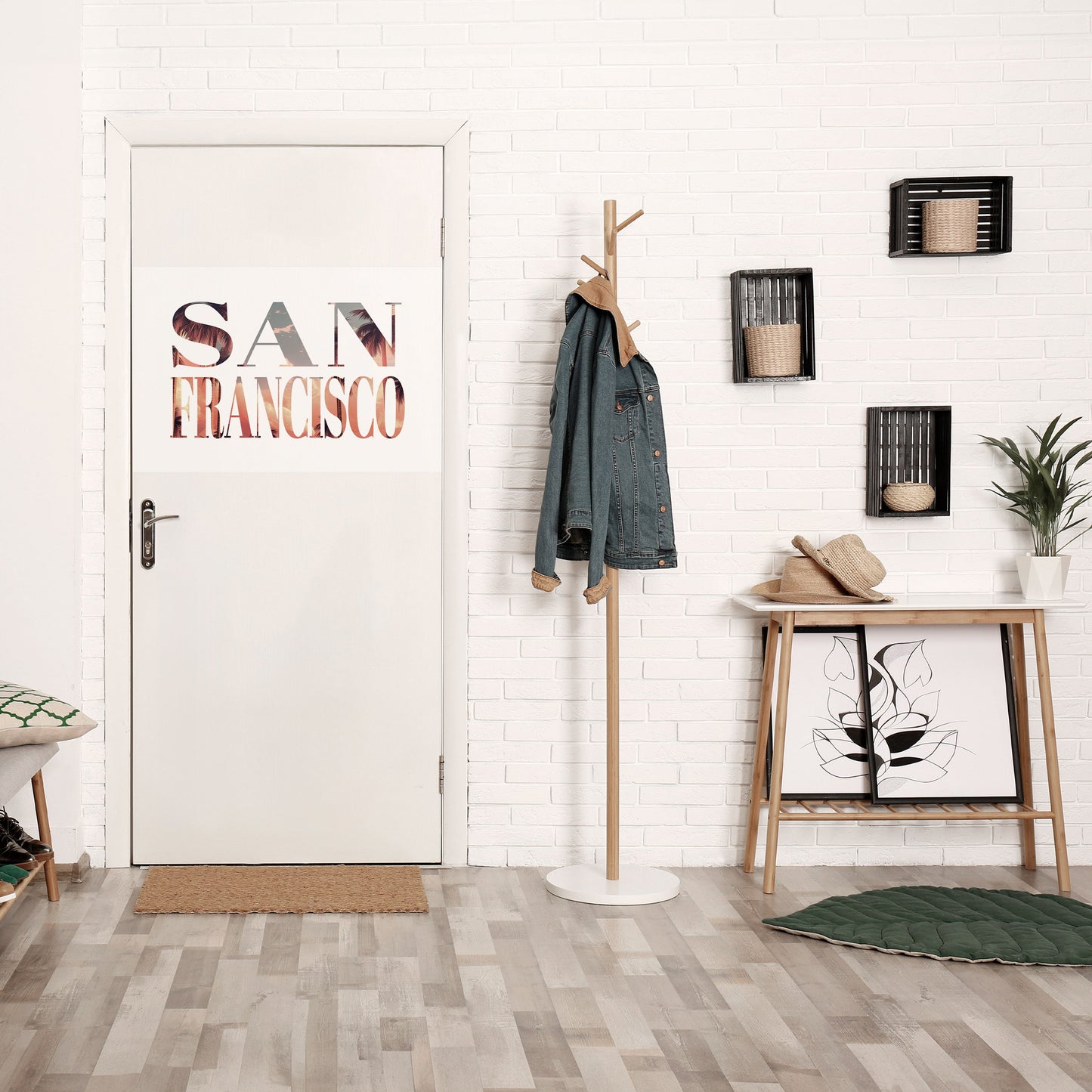 Poster orizzontale da staccare e attaccare di SAN FRANCISCO