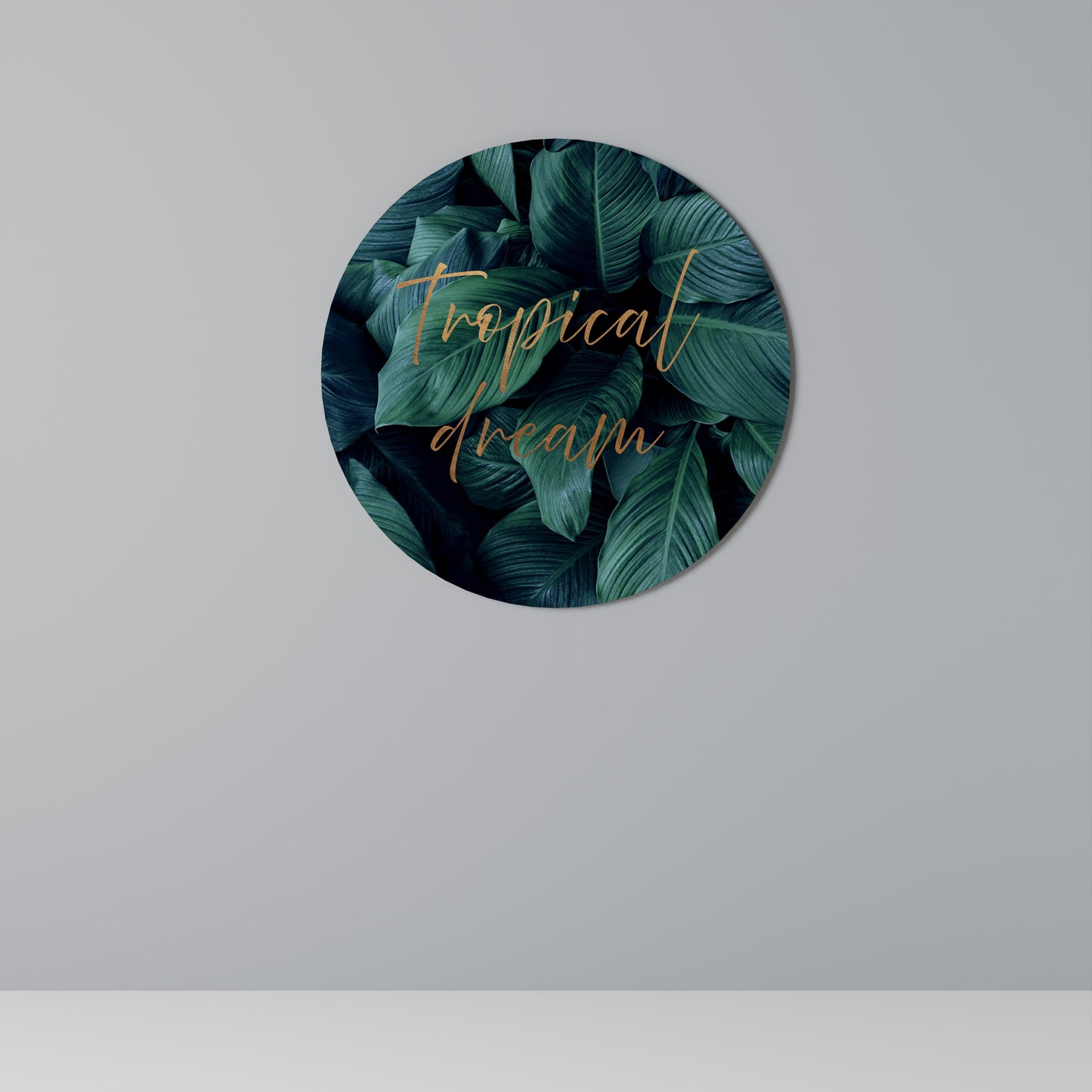 Decorazione murale rotonda TROPICAL BLISS