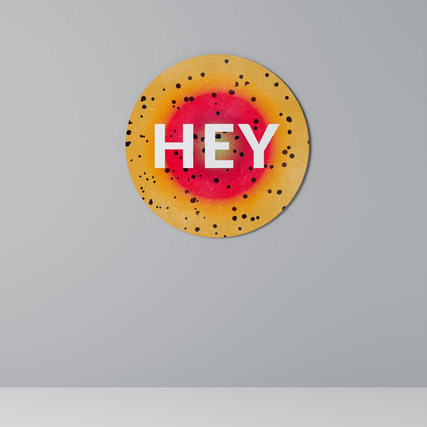 EHI THERE - Arte murale rotonda