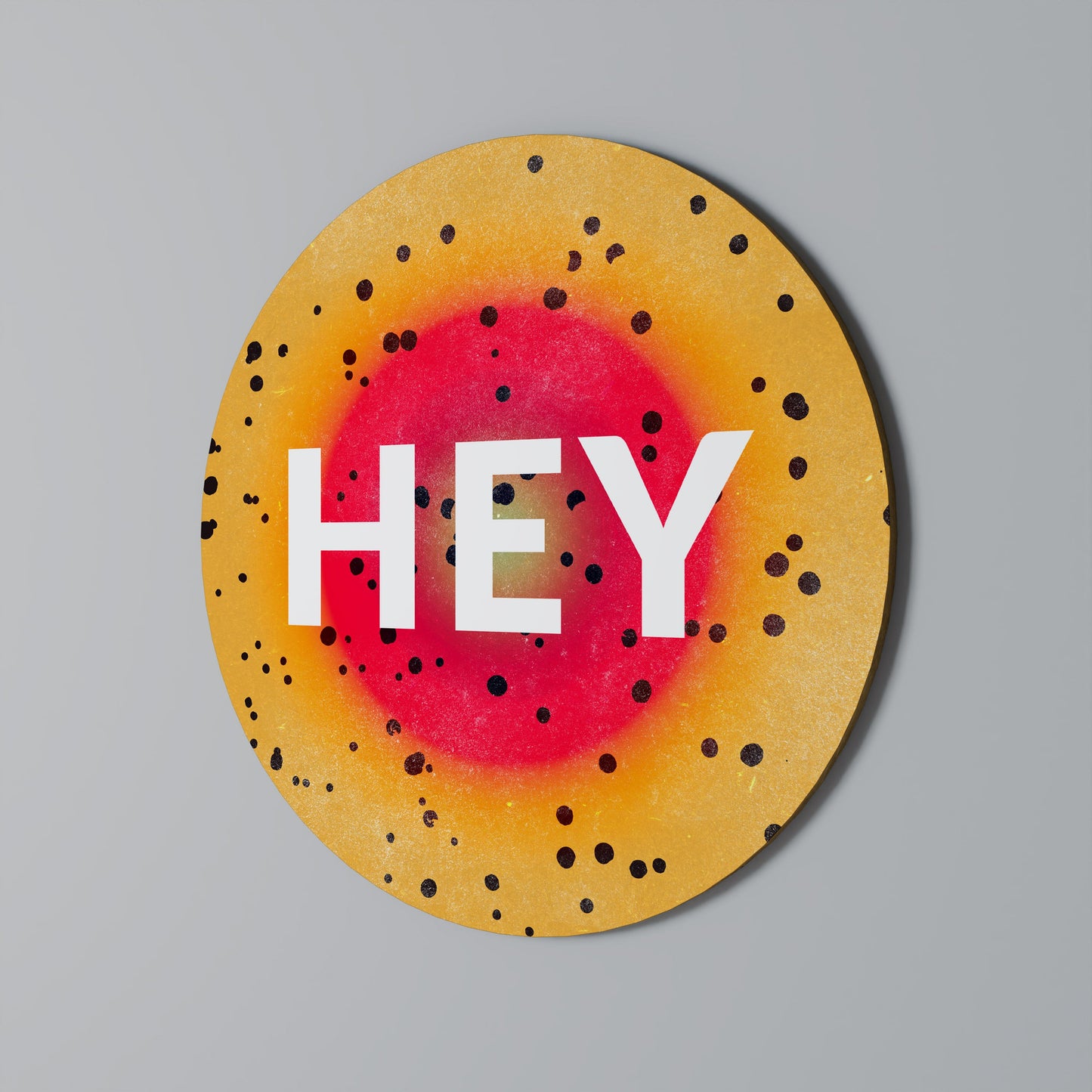 EHI THERE - Arte murale rotonda
