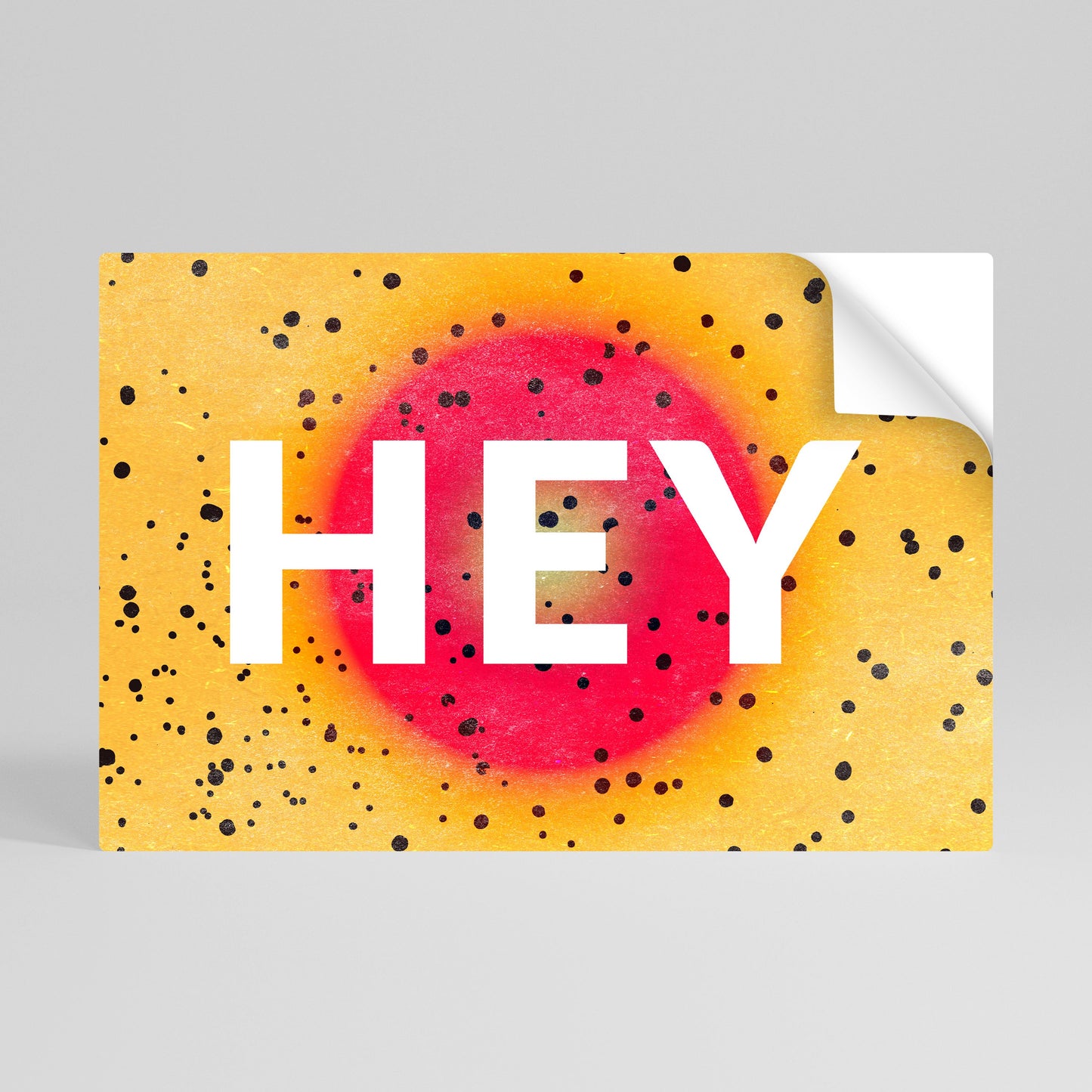 EHI THERE Poster orizzontale staccabile e attaccabile