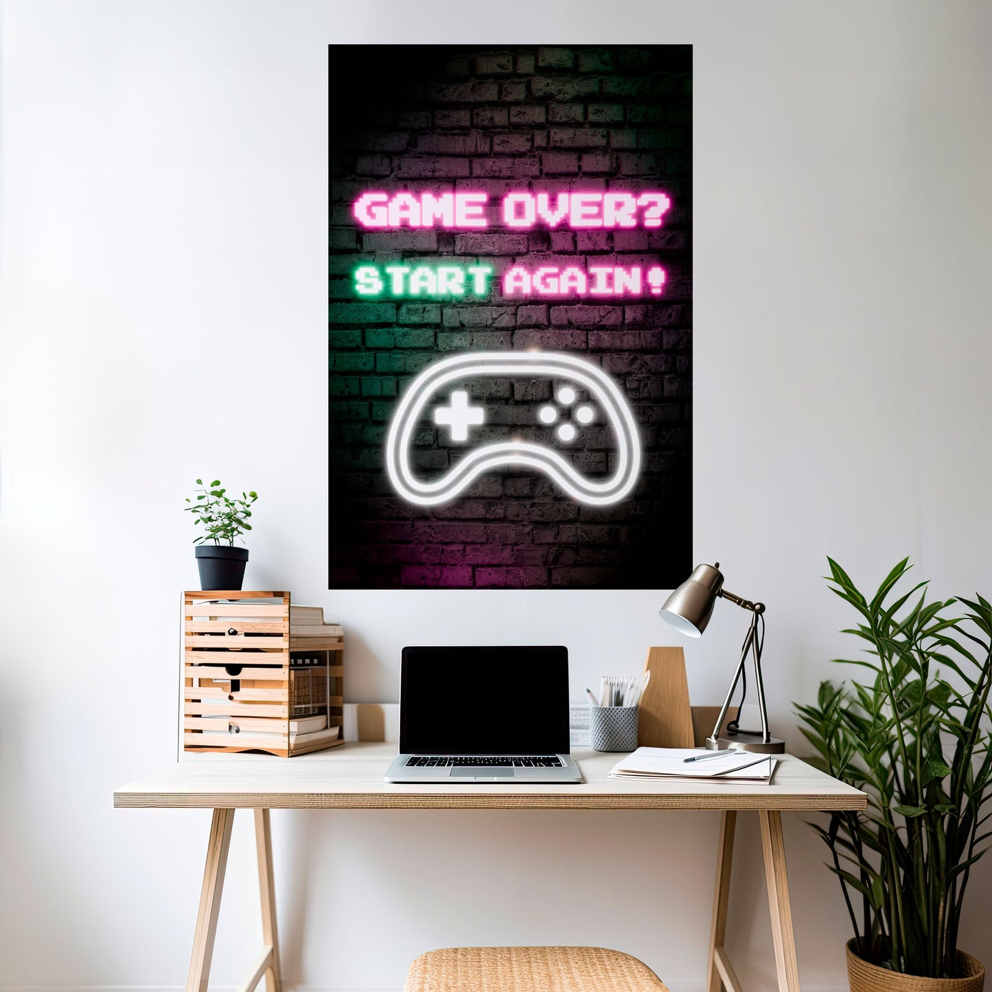 RIPRODUCI LA TUA AVVENTURA Poster verticale staccabile e attaccabile