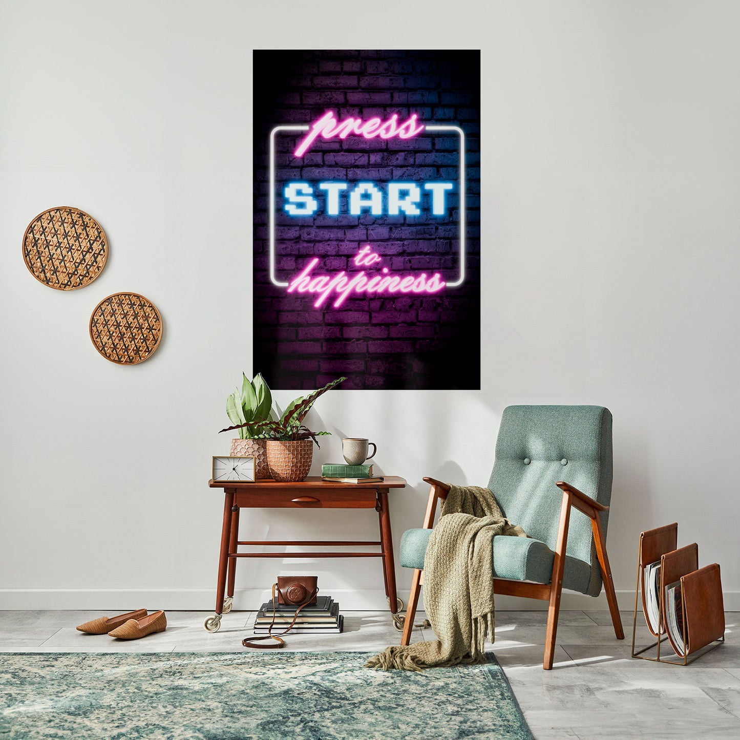 Premi Play per Joy Poster verticale staccabile e attaccabile