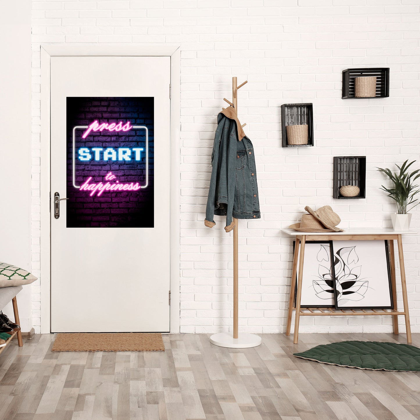 Premi Play per Joy Poster verticale staccabile e attaccabile