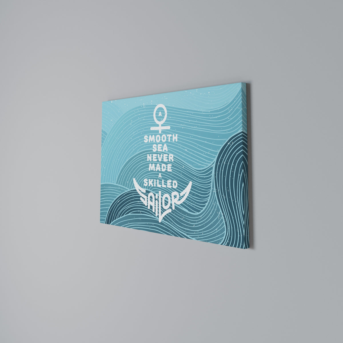 SKILLED SAILOR Stampa su tela orizzontale