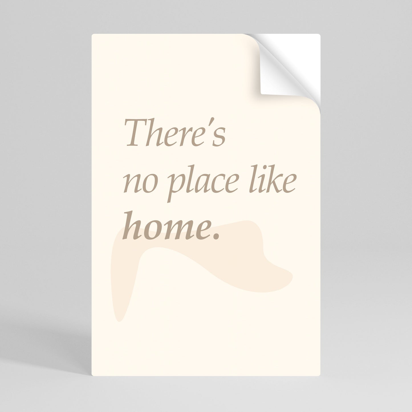 Poster verticale staccabile e attaccabile COMFORT ZONE