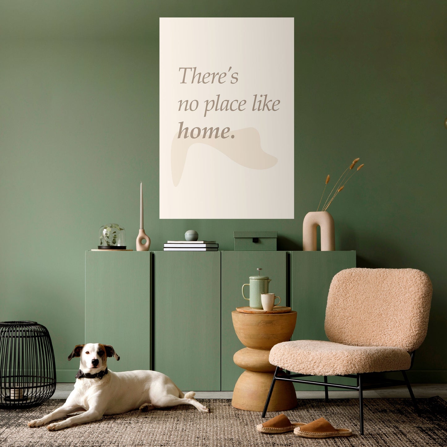 Poster verticale staccabile e attaccabile COMFORT ZONE