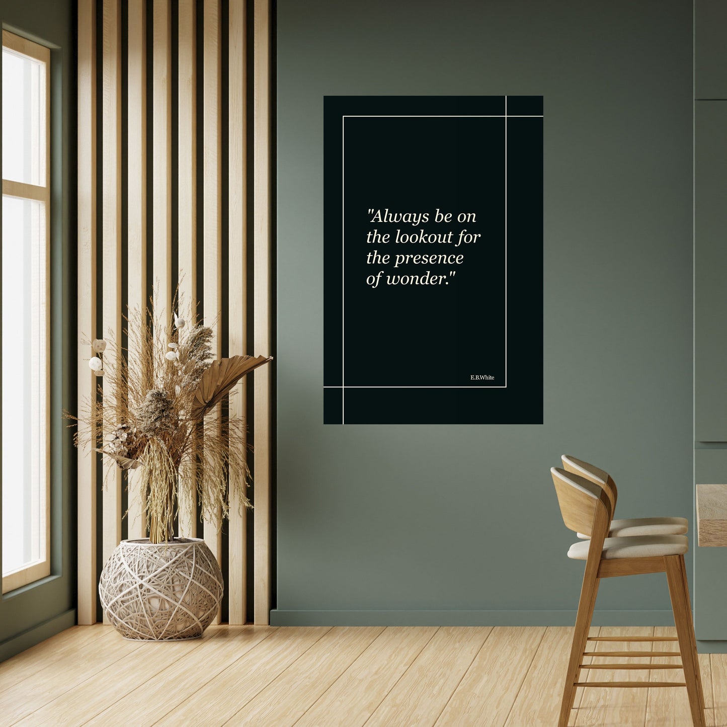 MERAVIGLIE SVELATE Poster verticale staccabile e attaccabile