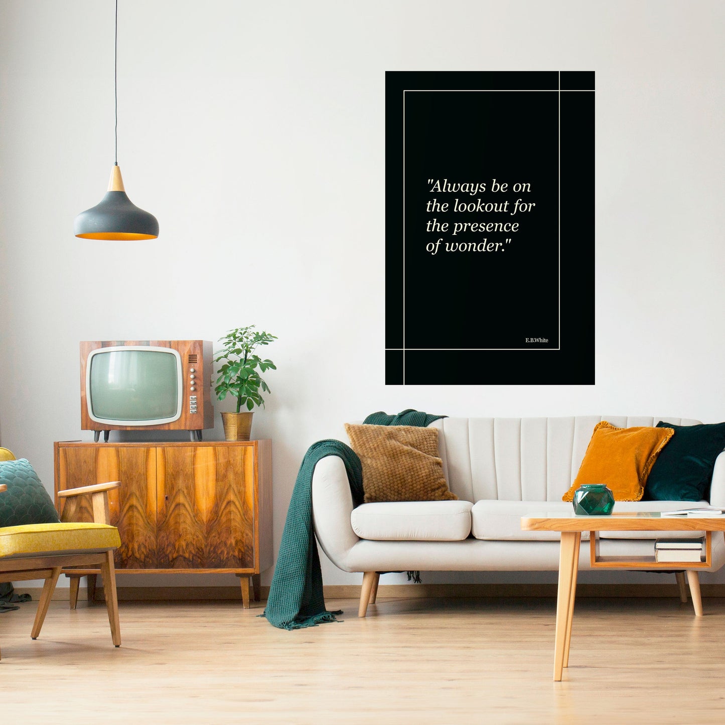 MERAVIGLIE SVELATE Poster verticale staccabile e attaccabile