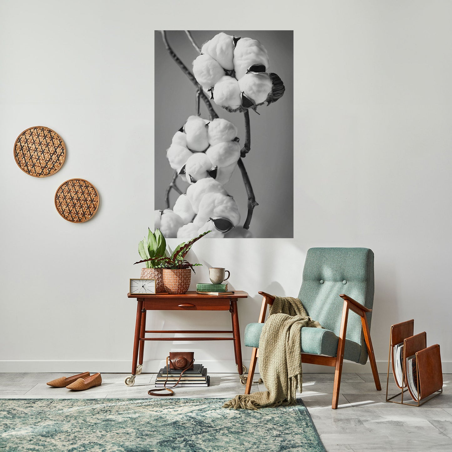 COTTON DREAMSCAPE Poster verticale staccabile e attaccabile