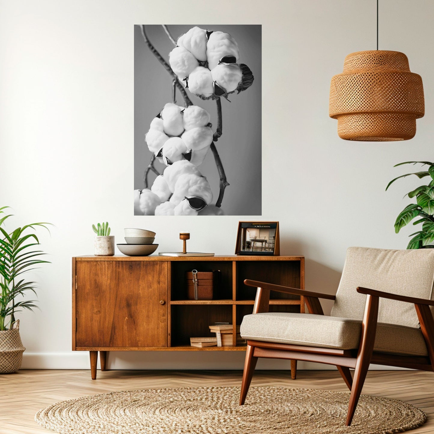 COTTON DREAMSCAPE Poster verticale staccabile e attaccabile