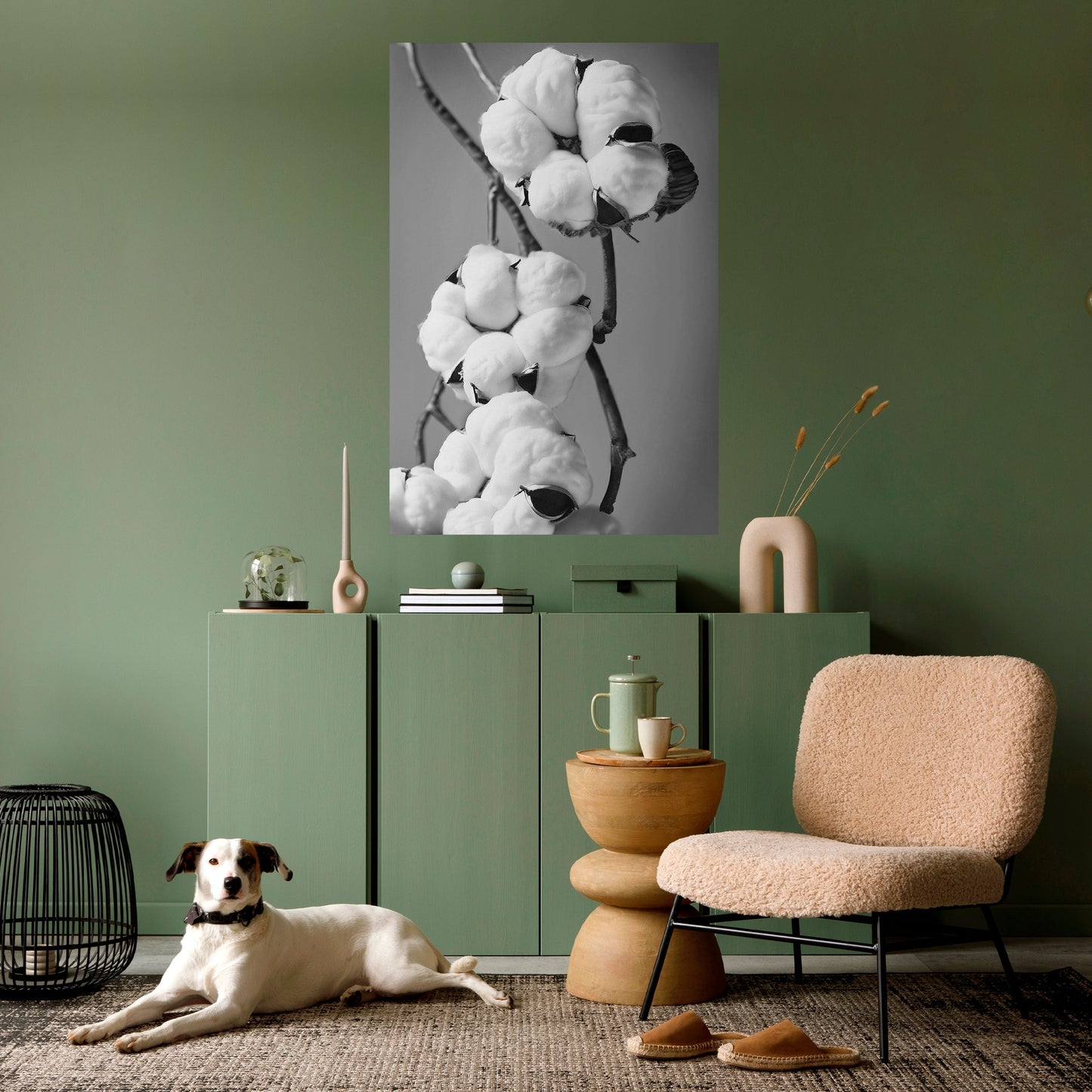 COTTON DREAMSCAPE Poster verticale staccabile e attaccabile