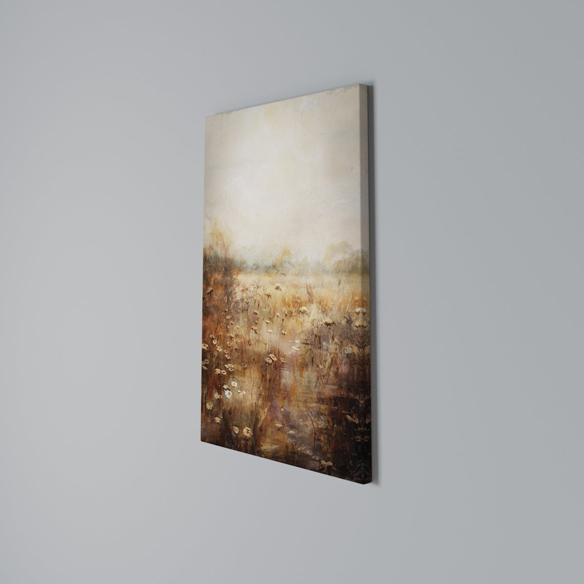 TRANQUIL FIELD Stampa su tela verticale
