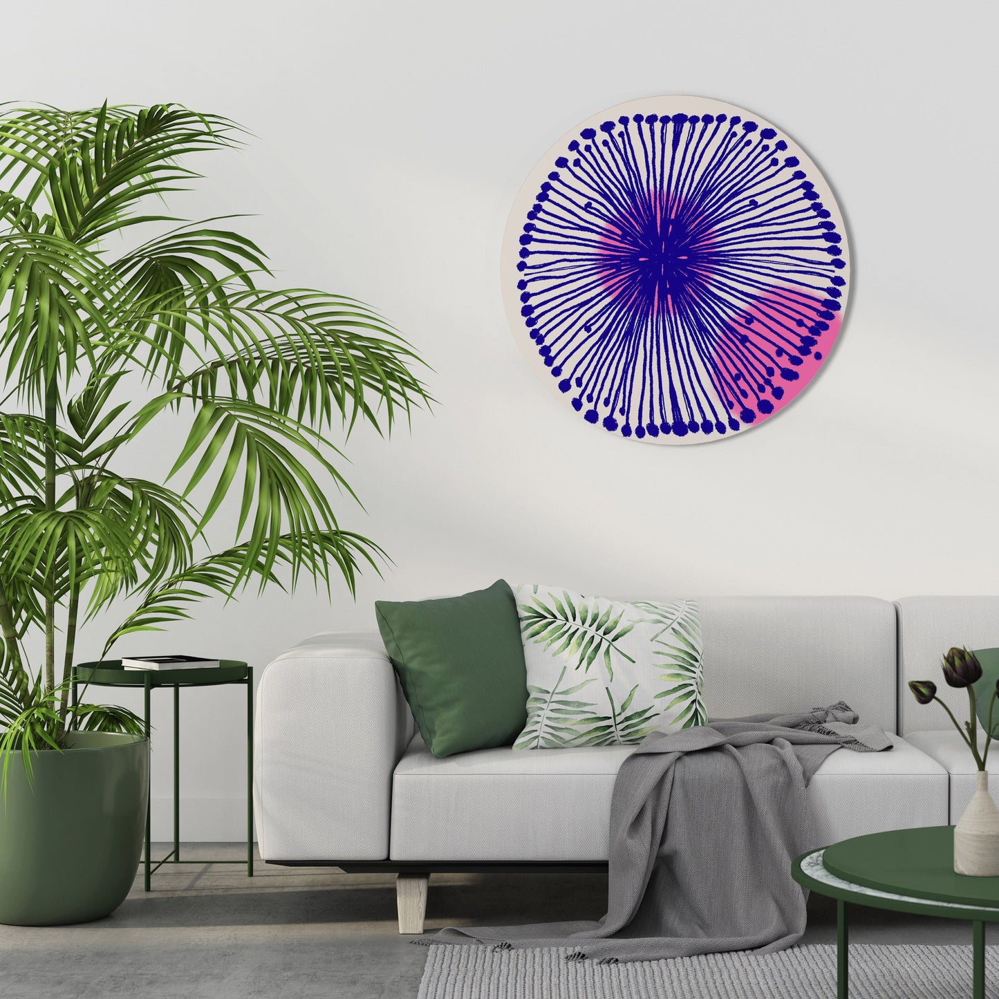 MAGIC NATURE Round Wall Art