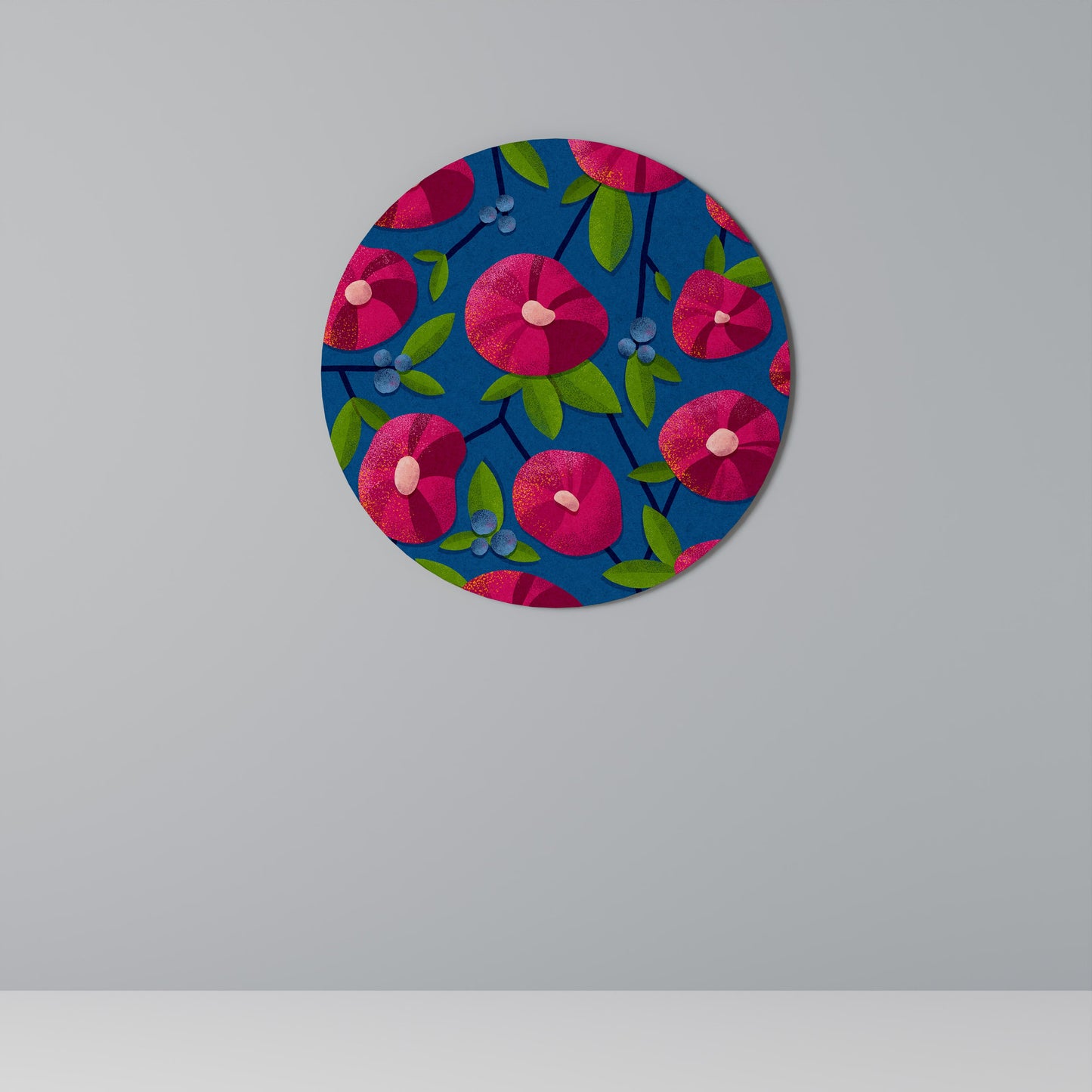 SPRING THOUGHTS Round Wall Art