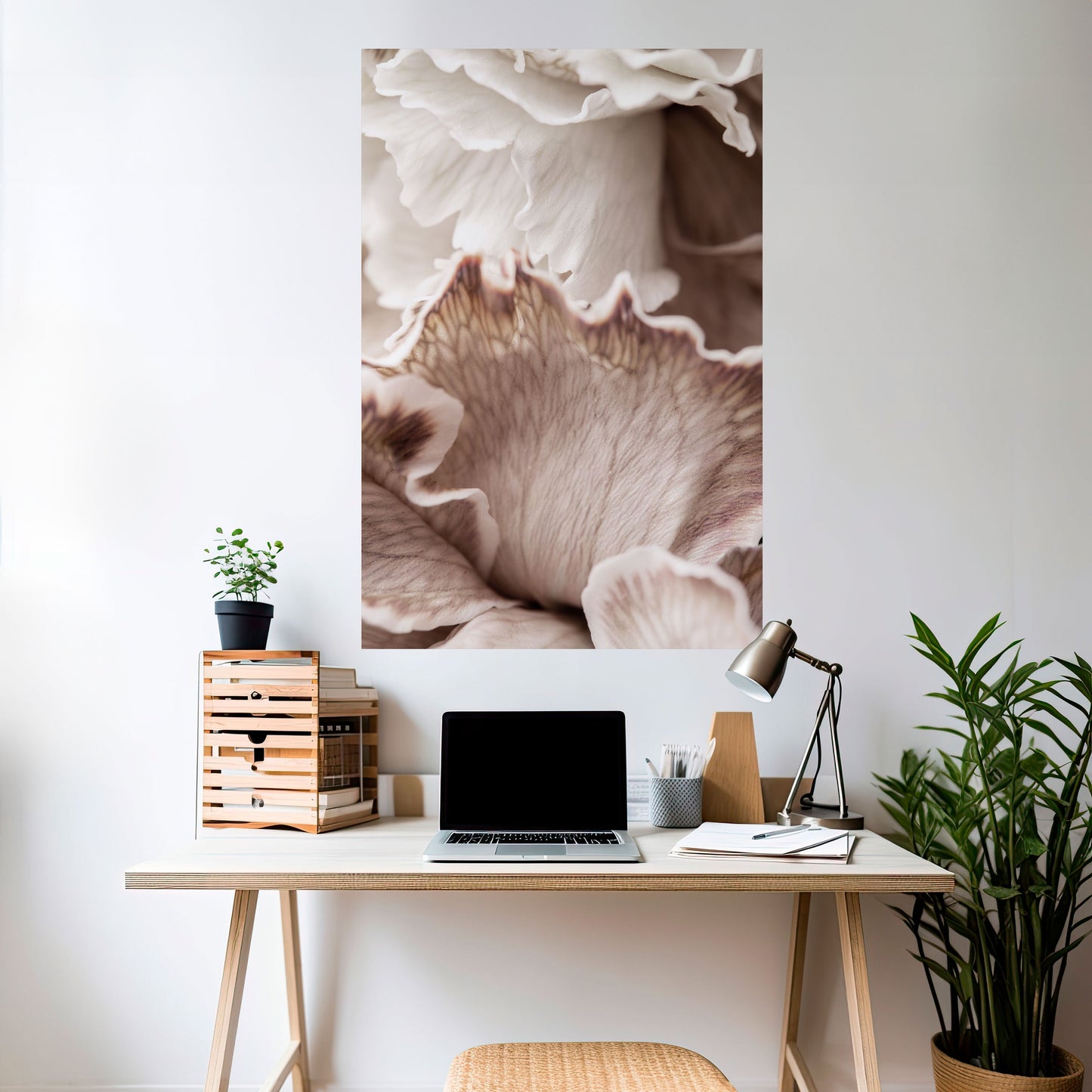 SURREAL BLOOM DANCE Poster verticale staccabile e attaccabile