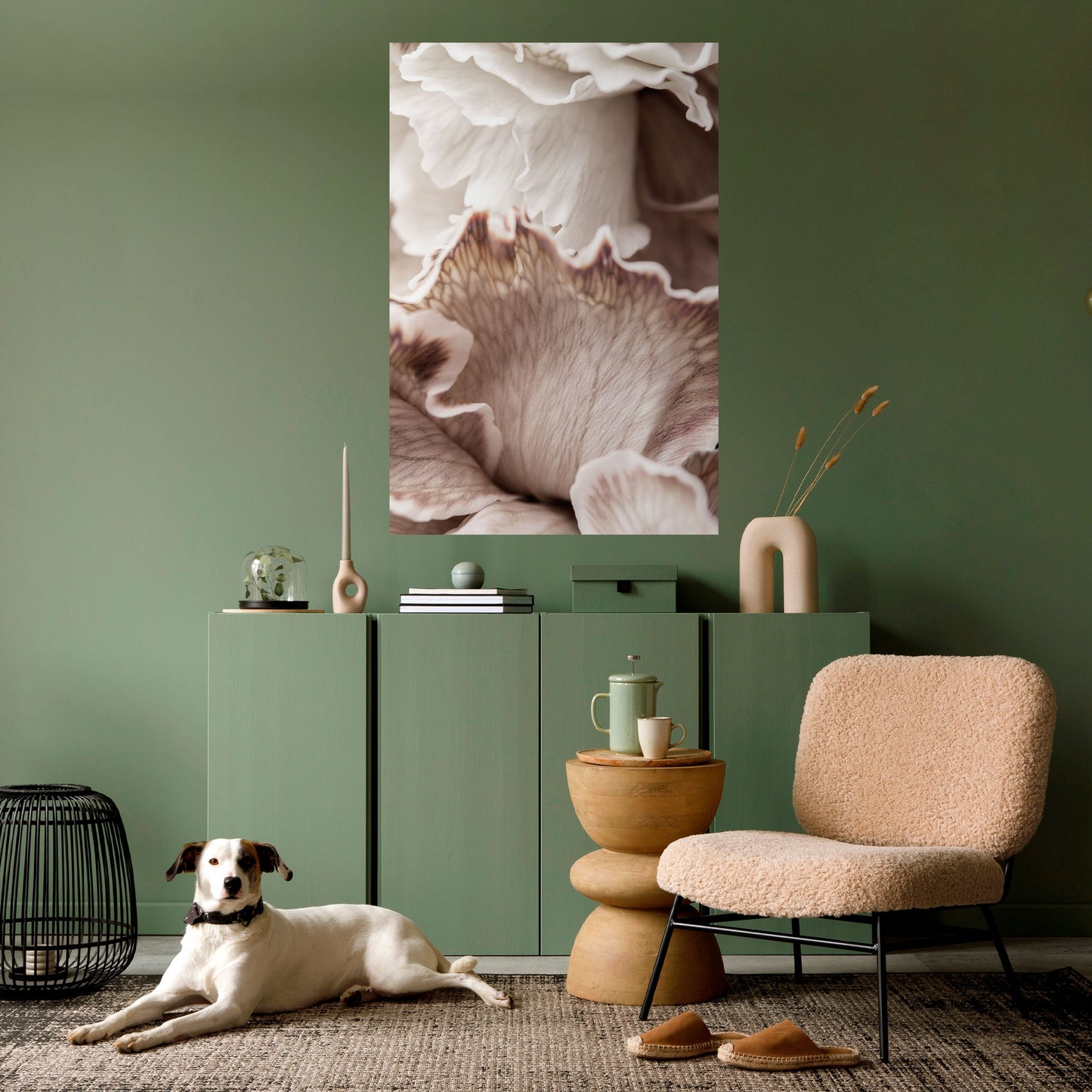 SURREAL BLOOM DANCE Poster verticale staccabile e attaccabile