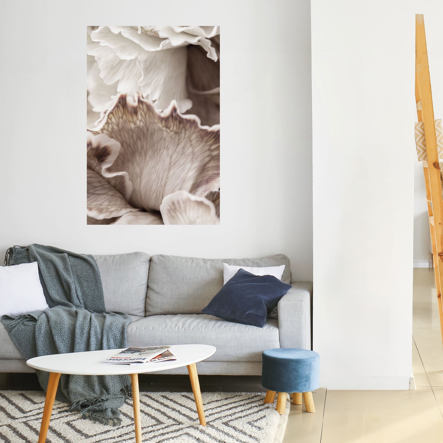 SURREAL BLOOM DANCE Poster verticale staccabile e attaccabile