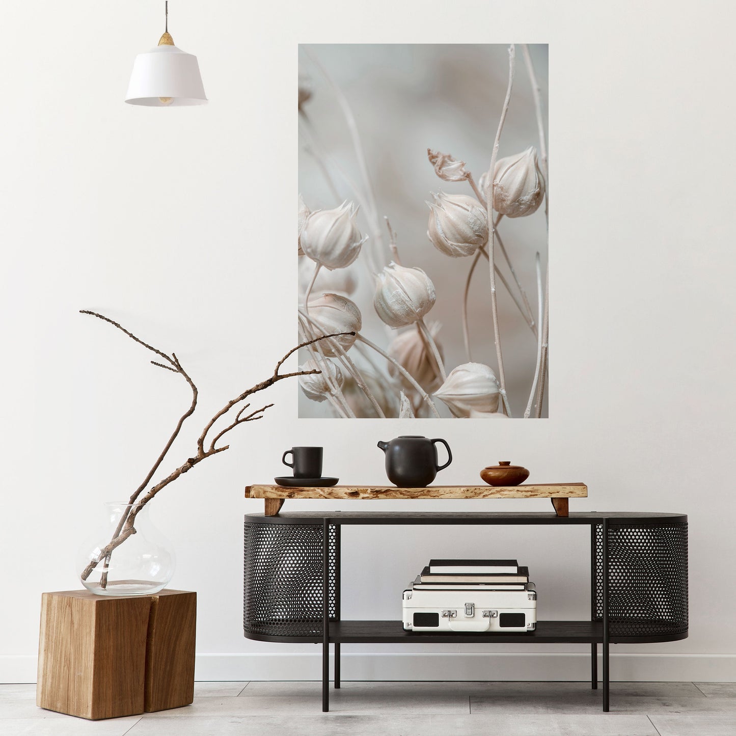 Poster verticale staccabile e attaccabile TRANQUIL BLOOMING VISION