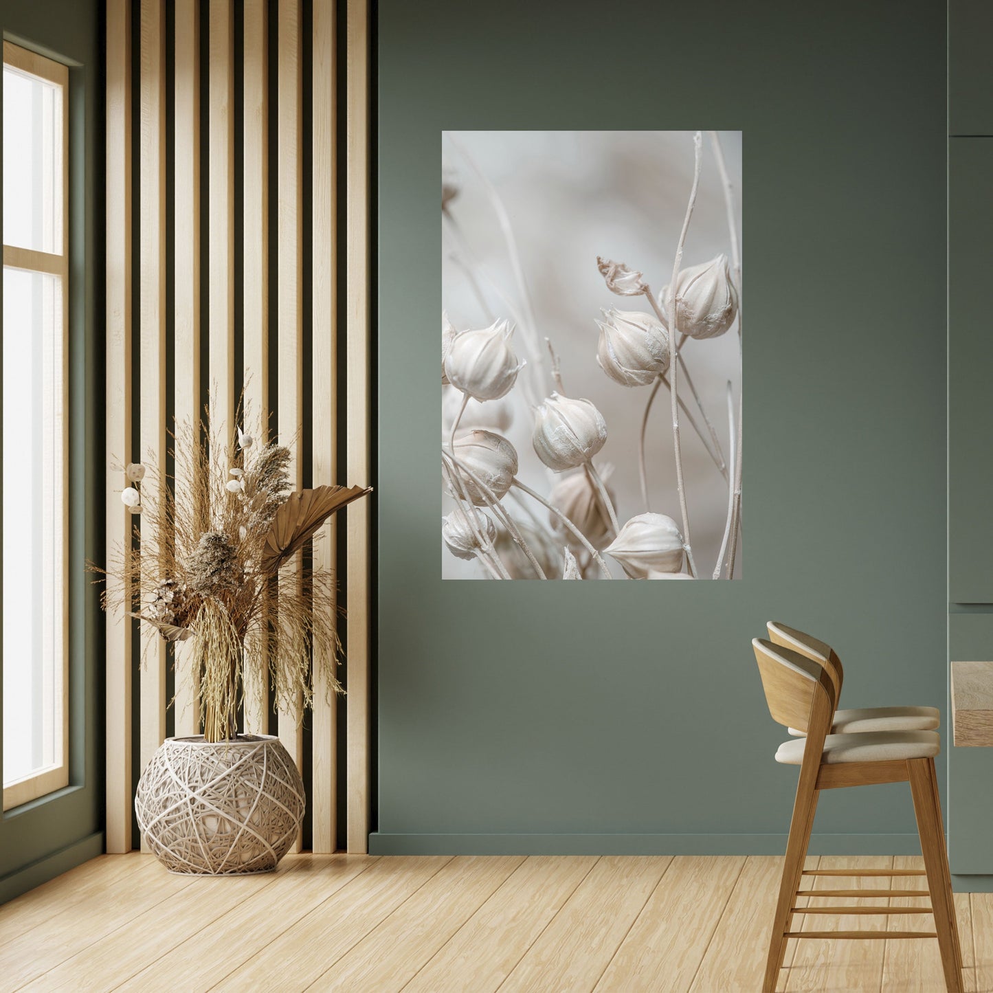 Poster verticale staccabile e attaccabile TRANQUIL BLOOMING VISION